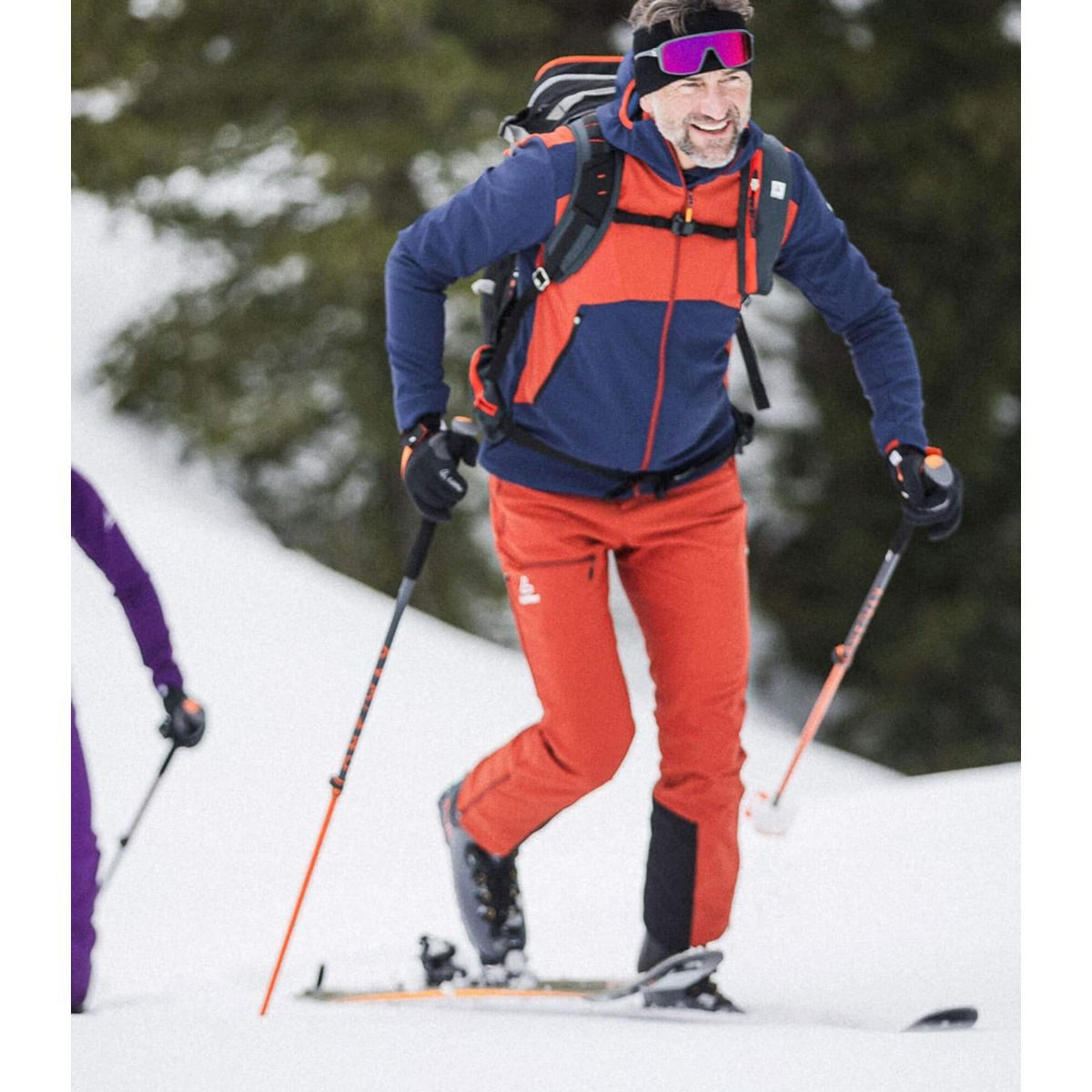 Löffler Skihose Men Touring Pants Alaska ASW Perfekte Skitouren-Hose mit winddichtem, wasserabweisendem Material