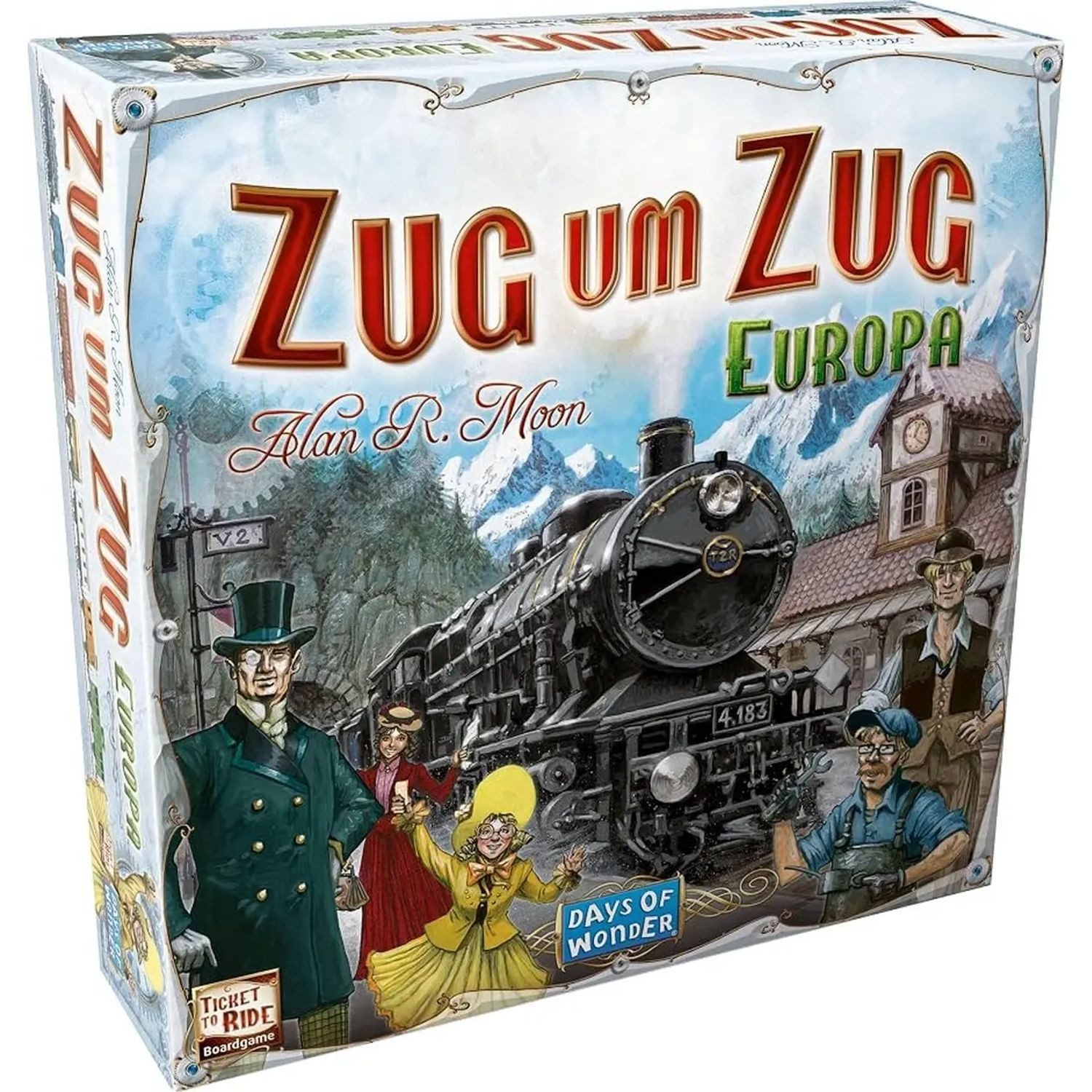 Asmodee Spiel Zug um Zug Europa