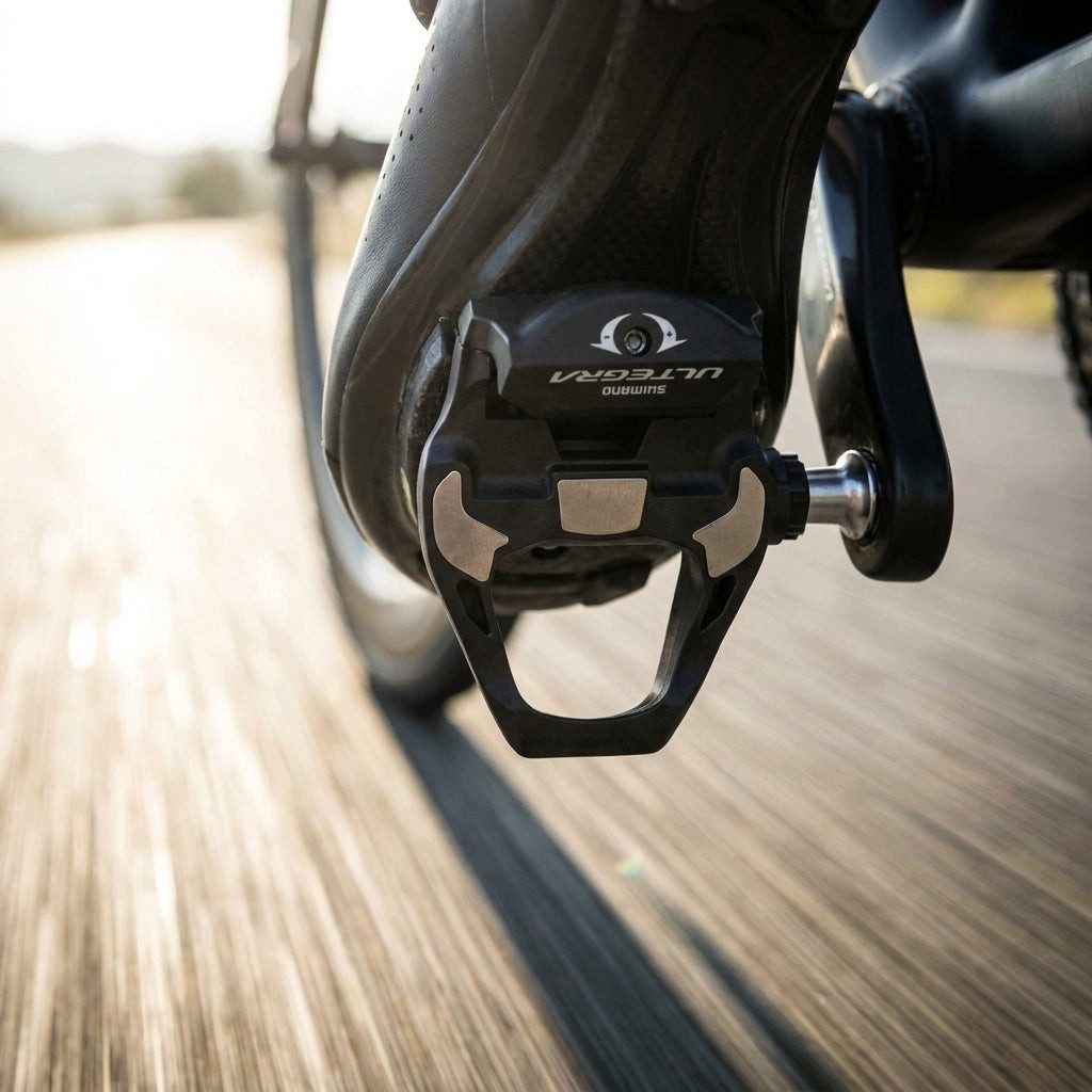 Shimano Klickpedale SHIMANO ULTEGRA PD-R8000 SPD-SL Pedale Schwarz - maximale Effizienz fü
