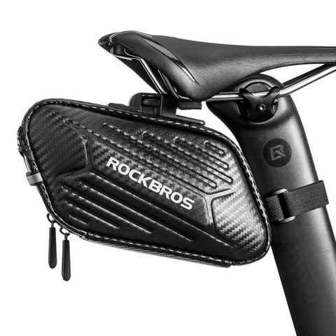 ROCKBROS Satteltasche Fahrrad Fahrradsitz Tasche (für MTB Rennrad Faltrad Wasserdicht Kratzfest ca.1,5L)