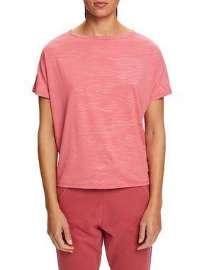 esprit sports T-Shirt Active T-Shirt mit Prägung, E-DRY (1-tlg)