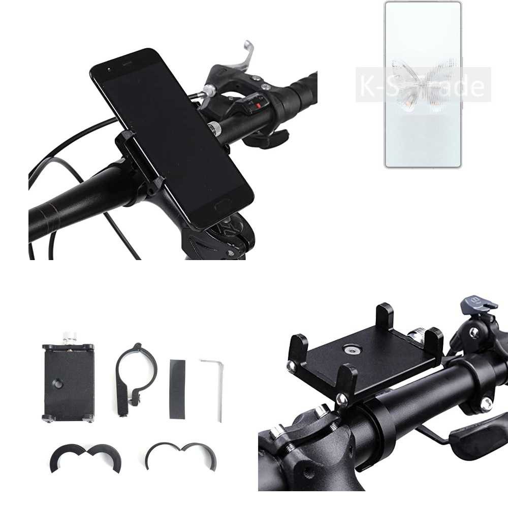 K-S-Trade Smartphone-Halterung für REDMAGIC 10 Pro, (Handyhalterung das Fahrrad Halter Lenkstange Fahrradhalterung)