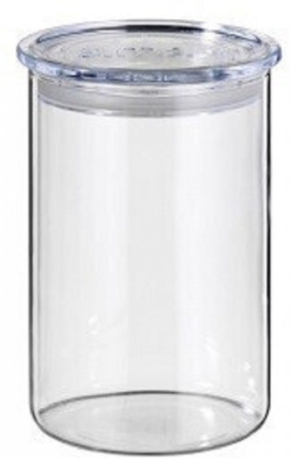 SIMAX Vorratsglas Vorratsglas mit Kunststoffdeckel, Glas, (Packung), luftundurchlässig, stapelbar, platzsparend, auch für Flüssigkeiten geeignet