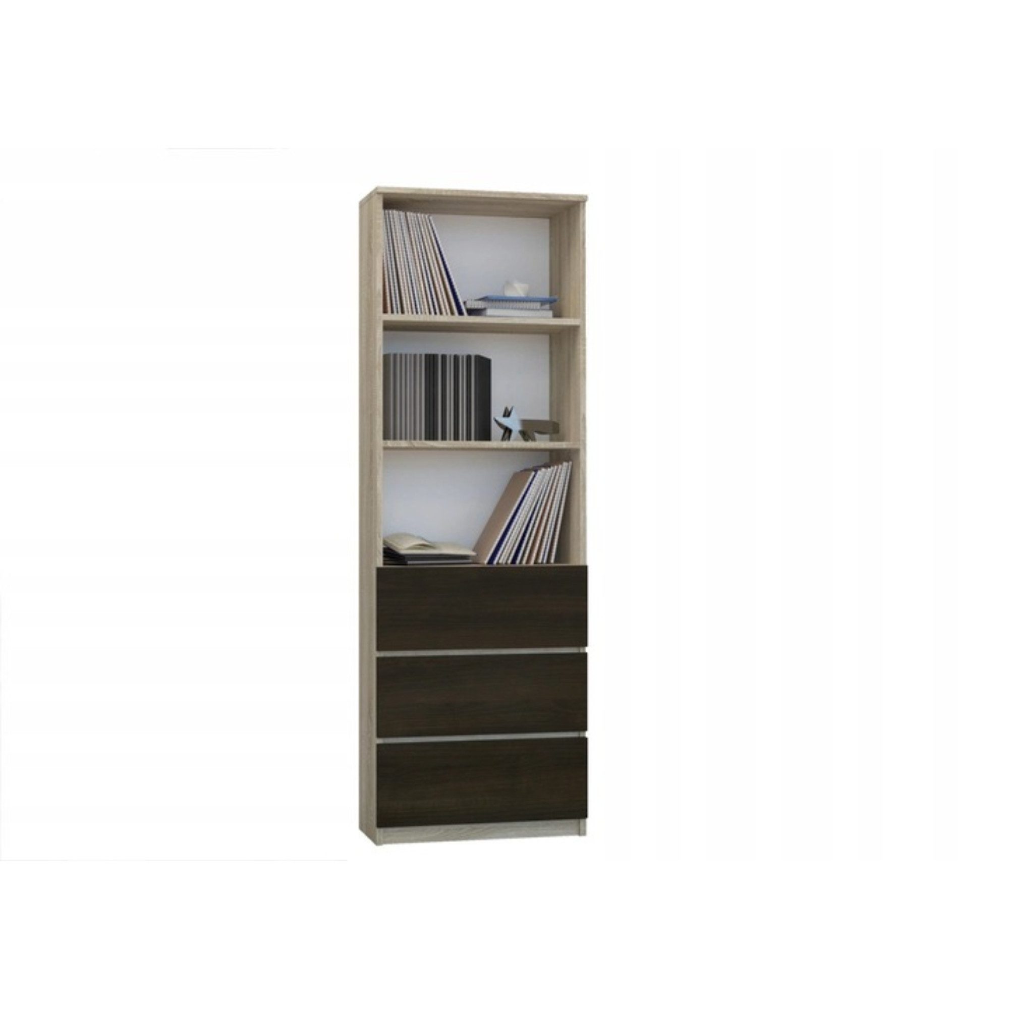 Home Collective Bücherregal mit 3 Schubladen günstig online kaufen