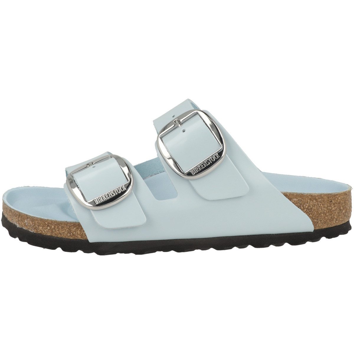 Birkenstock Arizona Big Buckle Naturleder Lack schmal Damen Sandale Sandale günstig online kaufen