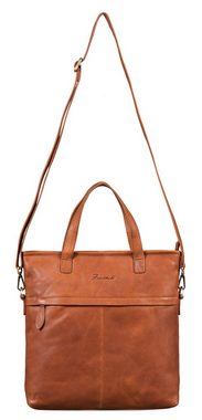 Benthill Shopper Damen Echt Leder Umhängetasche Große Schultertasche Vintage Handtasche, Schultergurt / Umhängegurt Reißverschlussfach