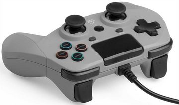 Snakebyte GAME:PAD 4 S GREY PlayStation 4-Controller (auch kompatibel mit PS3)