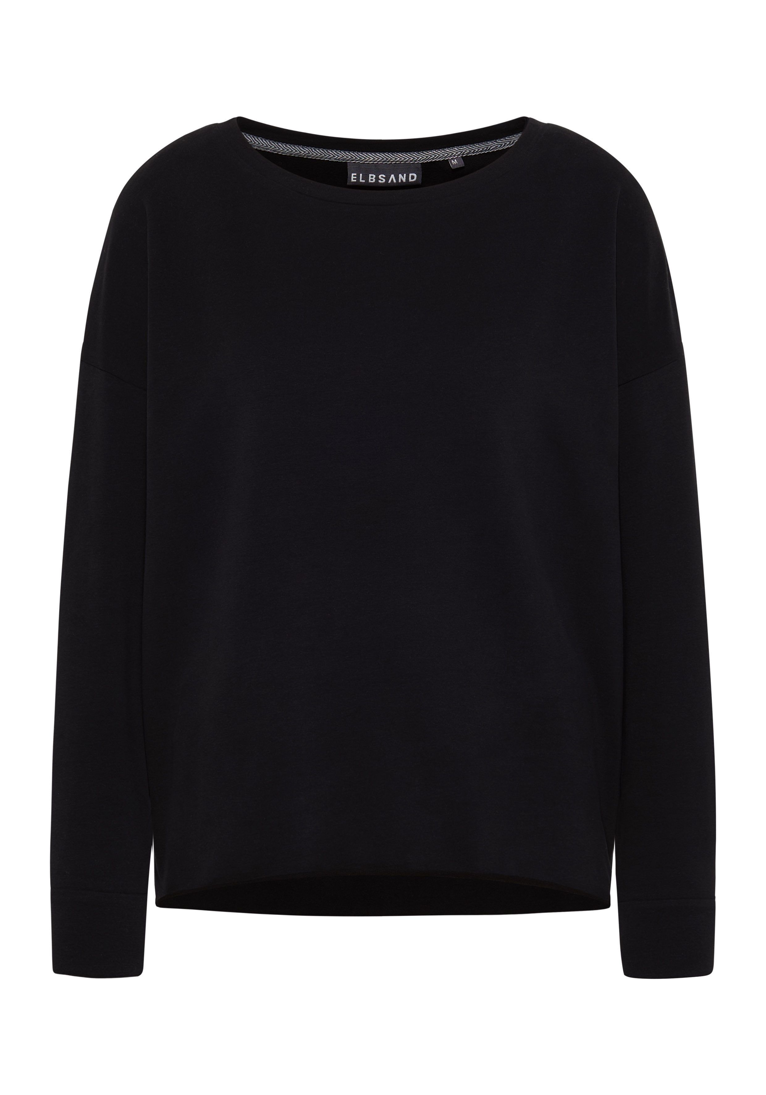 Elbsand Sweatshirt Riane Rundhalsausschnitt, leicht kastige Schnittform