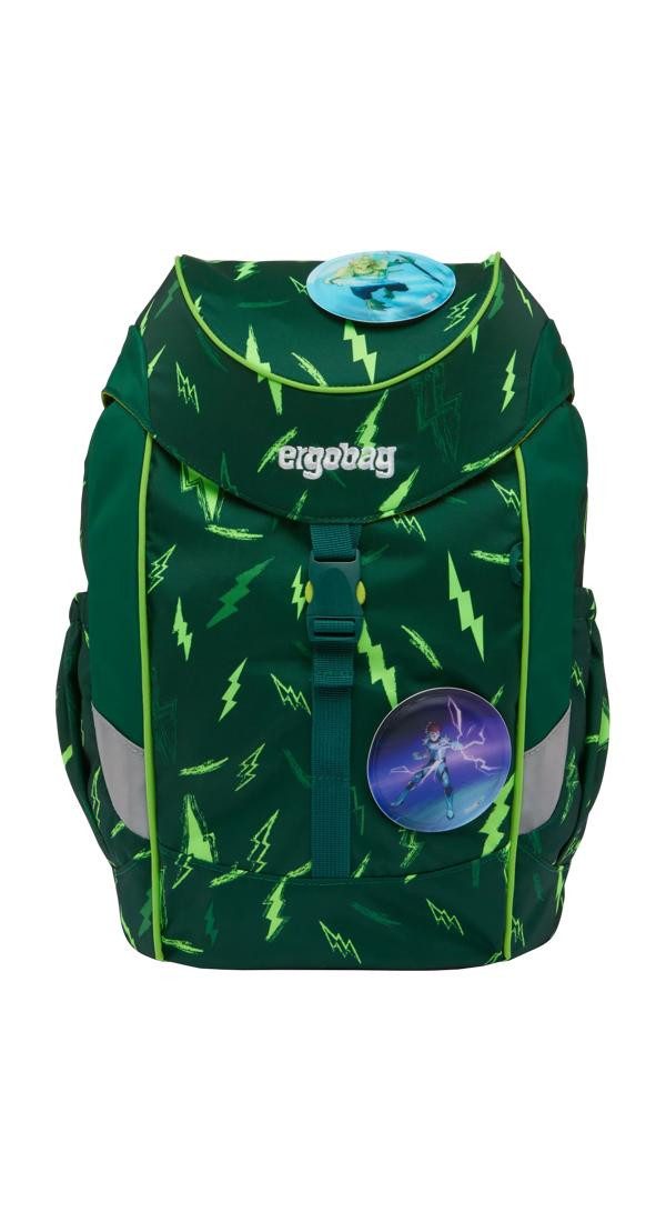 ergobag Kinderrucksack mini, mit Hüft- & Brustgurt für einen ergonomischen Sitz