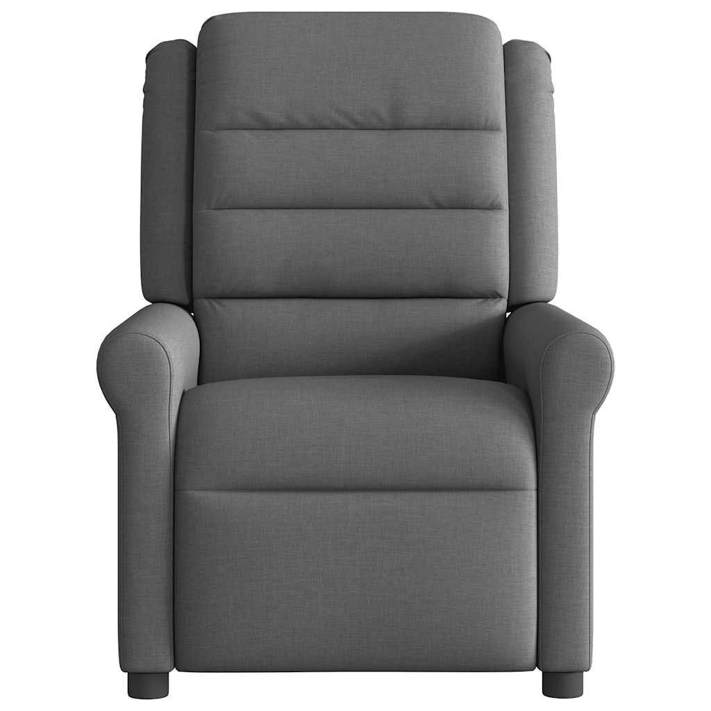 vidaXL Sessel Massagesessel Dunkelgrau Stoff (1-St) günstig online kaufen