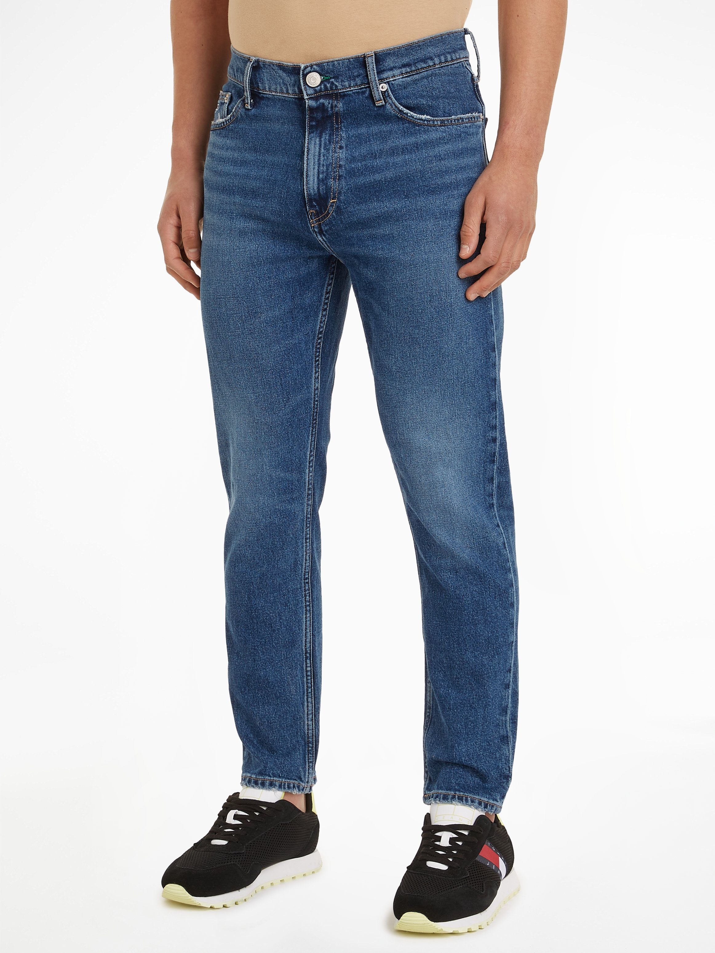 Jeans Dad-Jeans 5-Pocket-Style RGLR Tommy Dark im Denim JEAN DAD