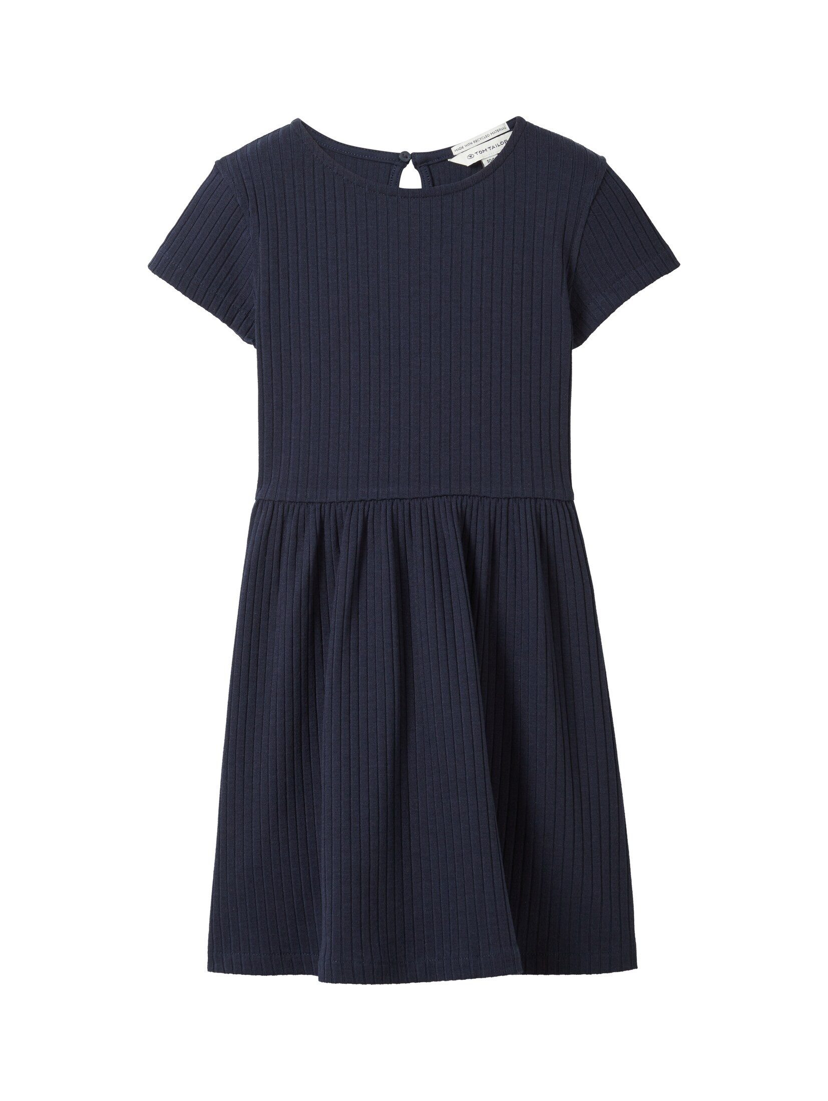 TOM TAILOR Sommerkleid Kleid mit Rippstruktur Kleid mit Rippstruktur