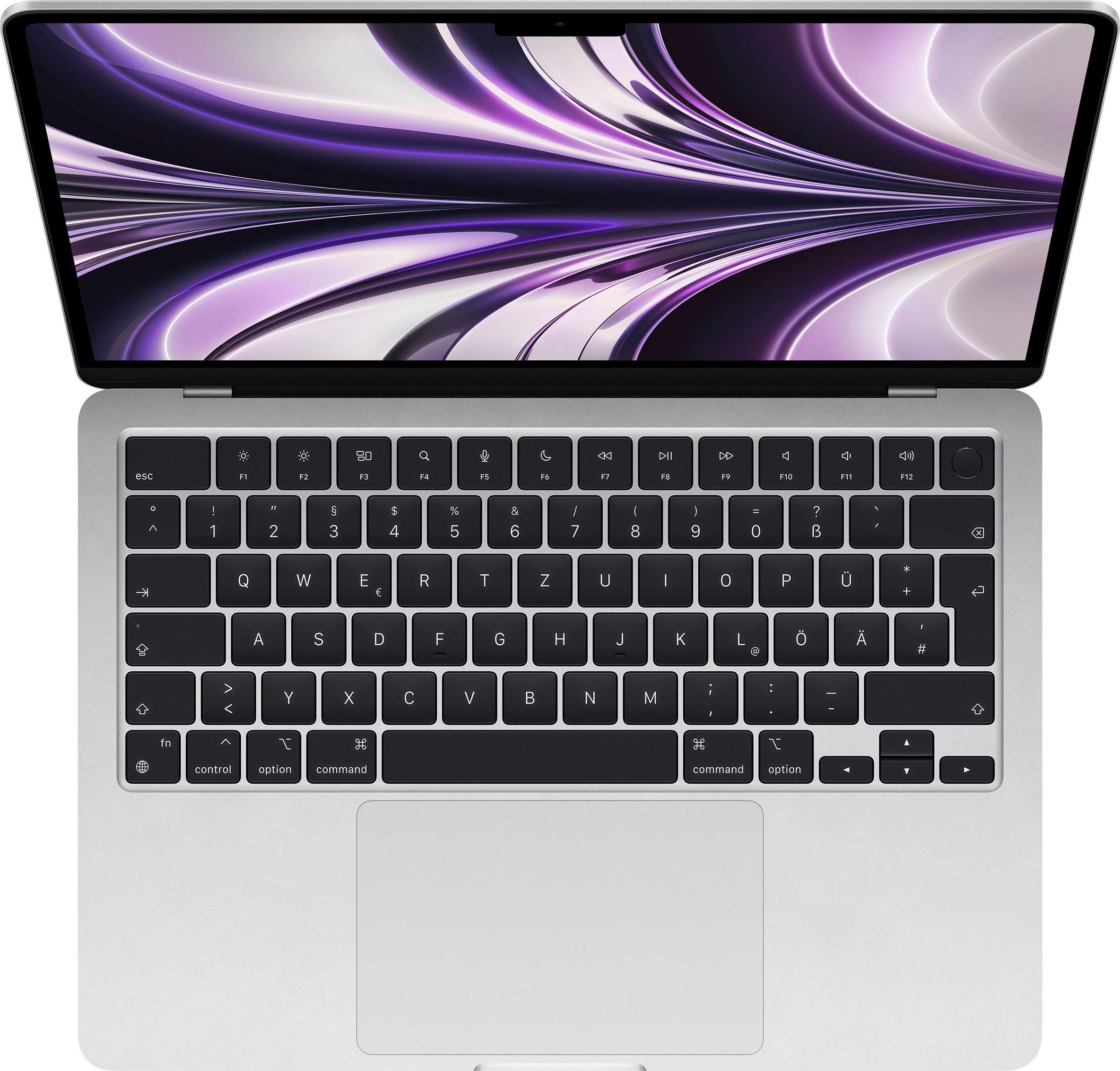 Apple MacBook Air Notebook (34,46 8-Core cm/13,6 Zoll, M2, GB Apple SSD) 512 space gray CPU