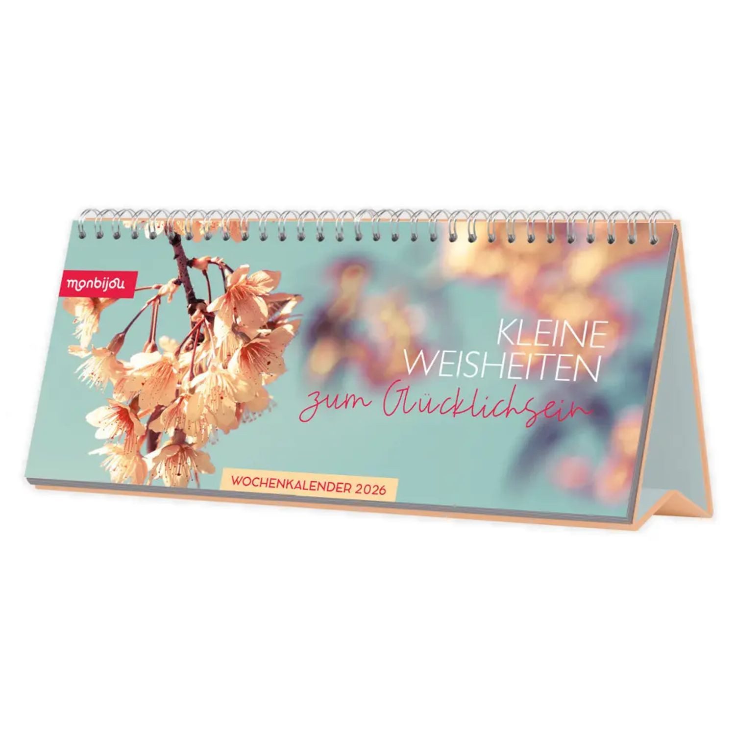 Lingen Schreibtischkalender Mein Wochenplaner 2026 - Kleine Weisheiten zum Glücklichsein