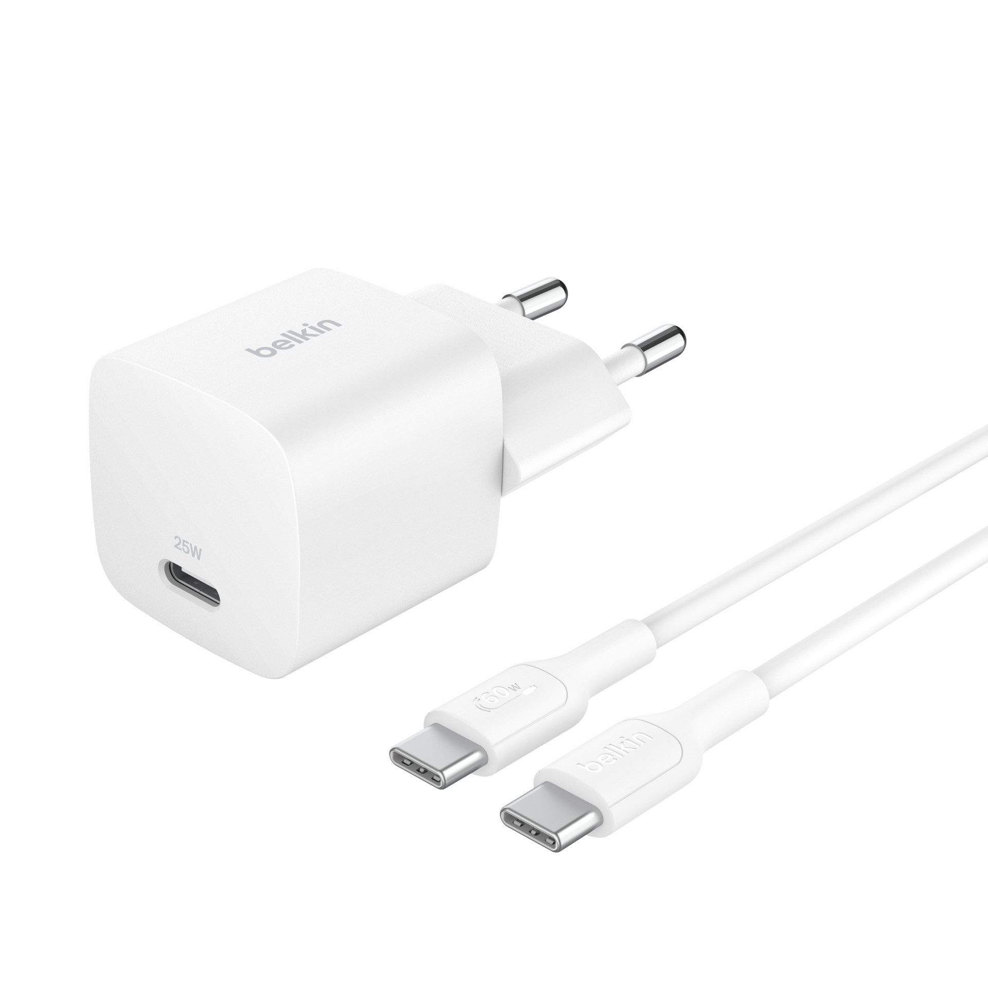 Belkin BoostCharge 25W USB-C Charger mit Power Delivery inkl. Kabel USB-Ladegerät