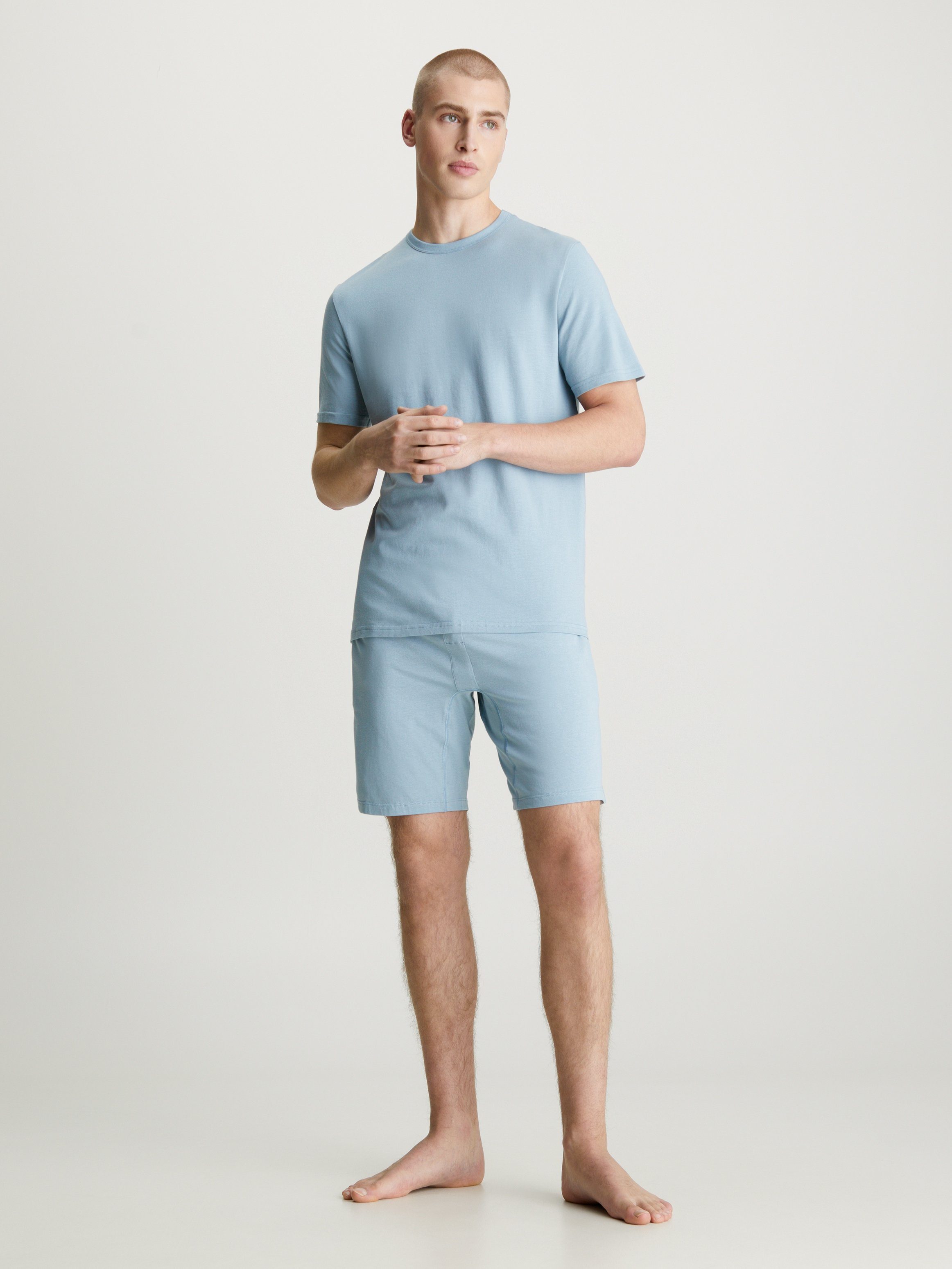Calvin Klein Underwear Pyjama S/S SHORT SET (Set, 2 tlg) aus Baumwollstretch