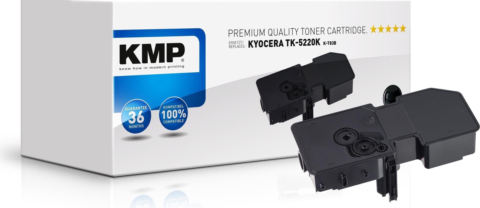 KMP Tonerkartusche KMP Tonerkartusche ersetzt Kyocera TK5220K (1T02R90NL1)