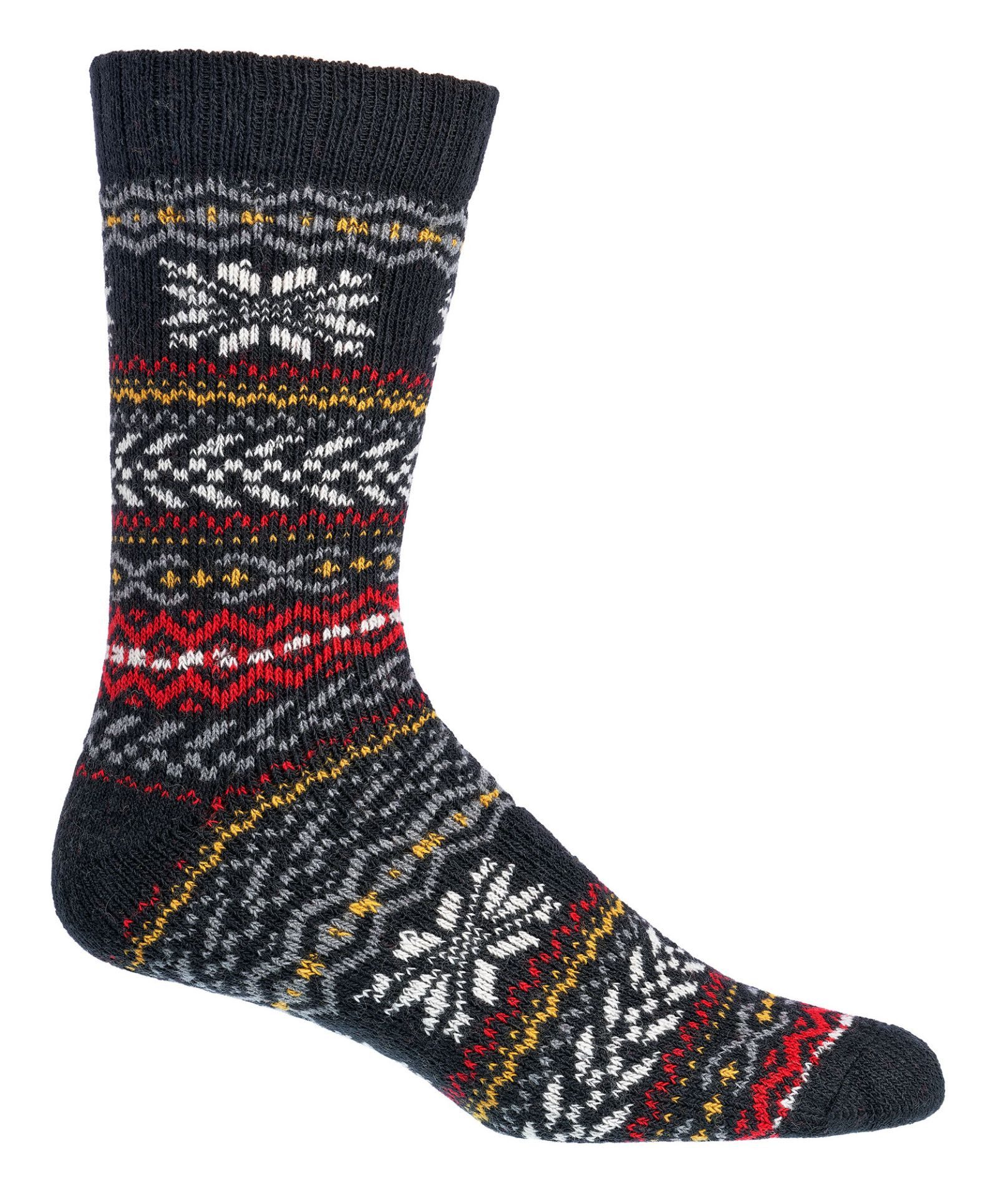 Wowerat Freizeitsocken 2 Paar Hygge-Socken mit Wolle, Damen & Herren, schöne Farben sortiert