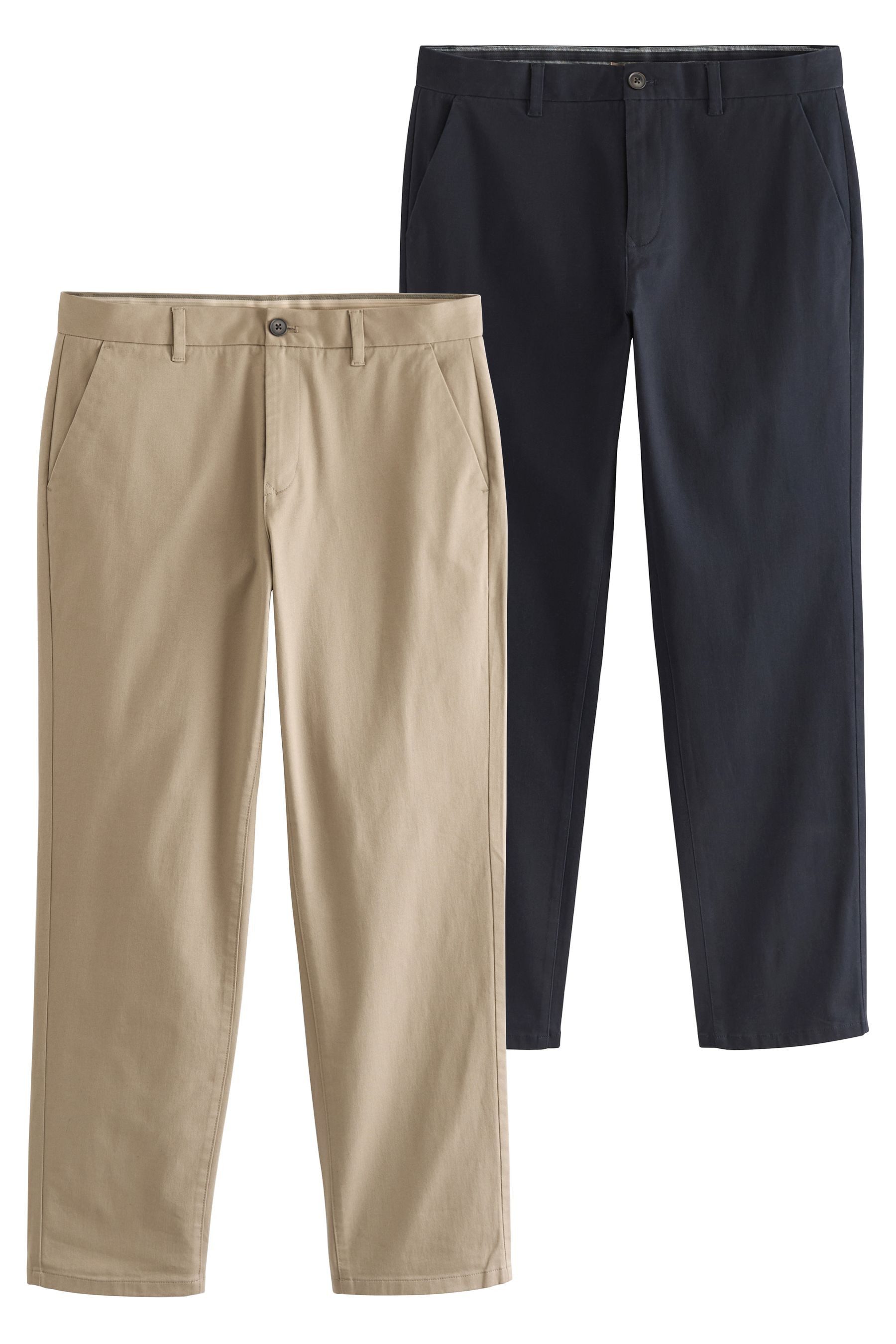 Next Chinohose Straight Fit Chinohose mit günstig online kaufen