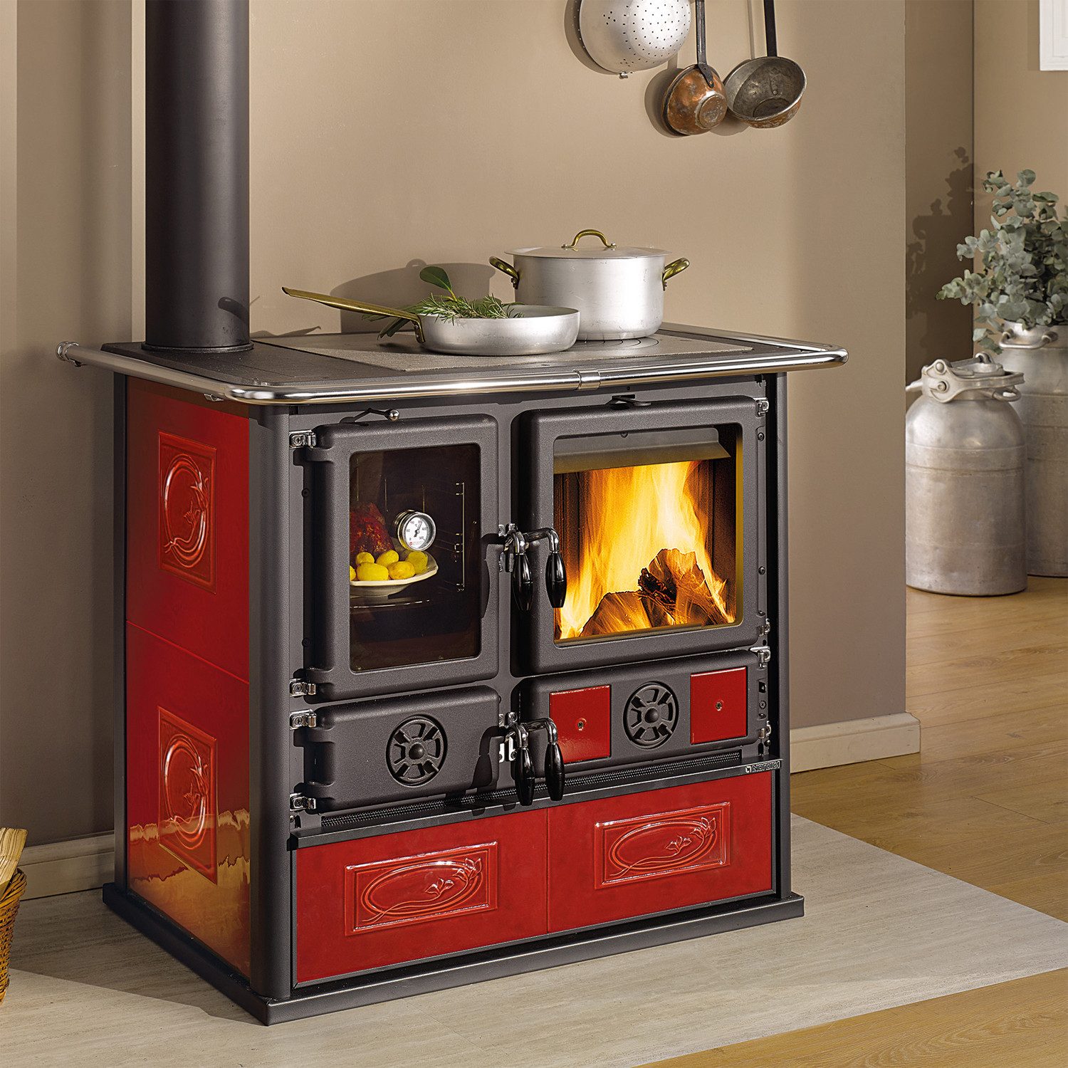 La Nordica Kaminofen La Nordica Rosa Reverse Sinistra, Küchenofen, Liberty günstig online kaufen