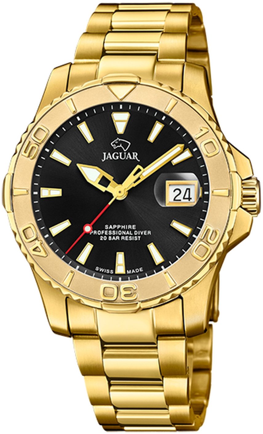 Jaguar Quarzuhr Jaguar Herrenarmbanduhr J971/3