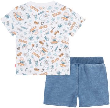 Levi's® Kids Shirt & Shorts Surfing Doodle (Set, 2-tlg) for Baby BOYS