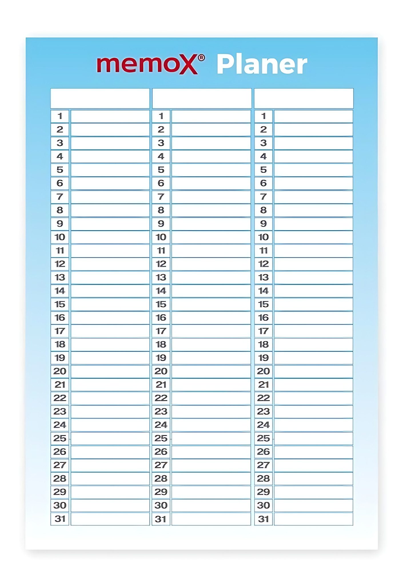 Panta Plast Презентационный кейс Pantaplast elektrostatisch haftende Planungstafel 3x1-31 zum
