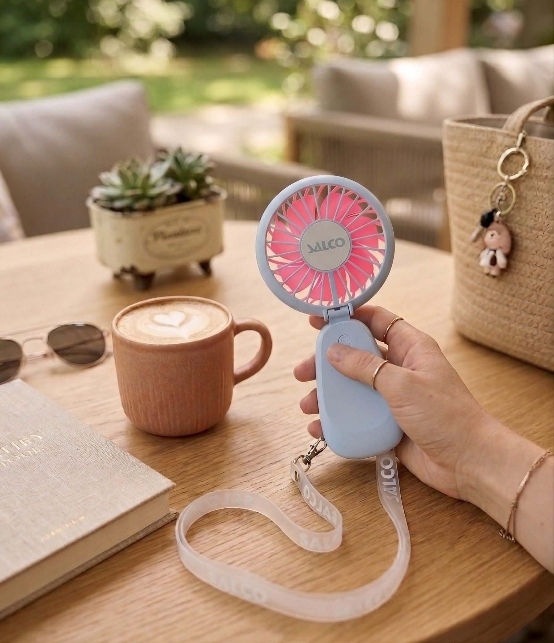 SALCO Mini USB-Ventilator SMF-20bl