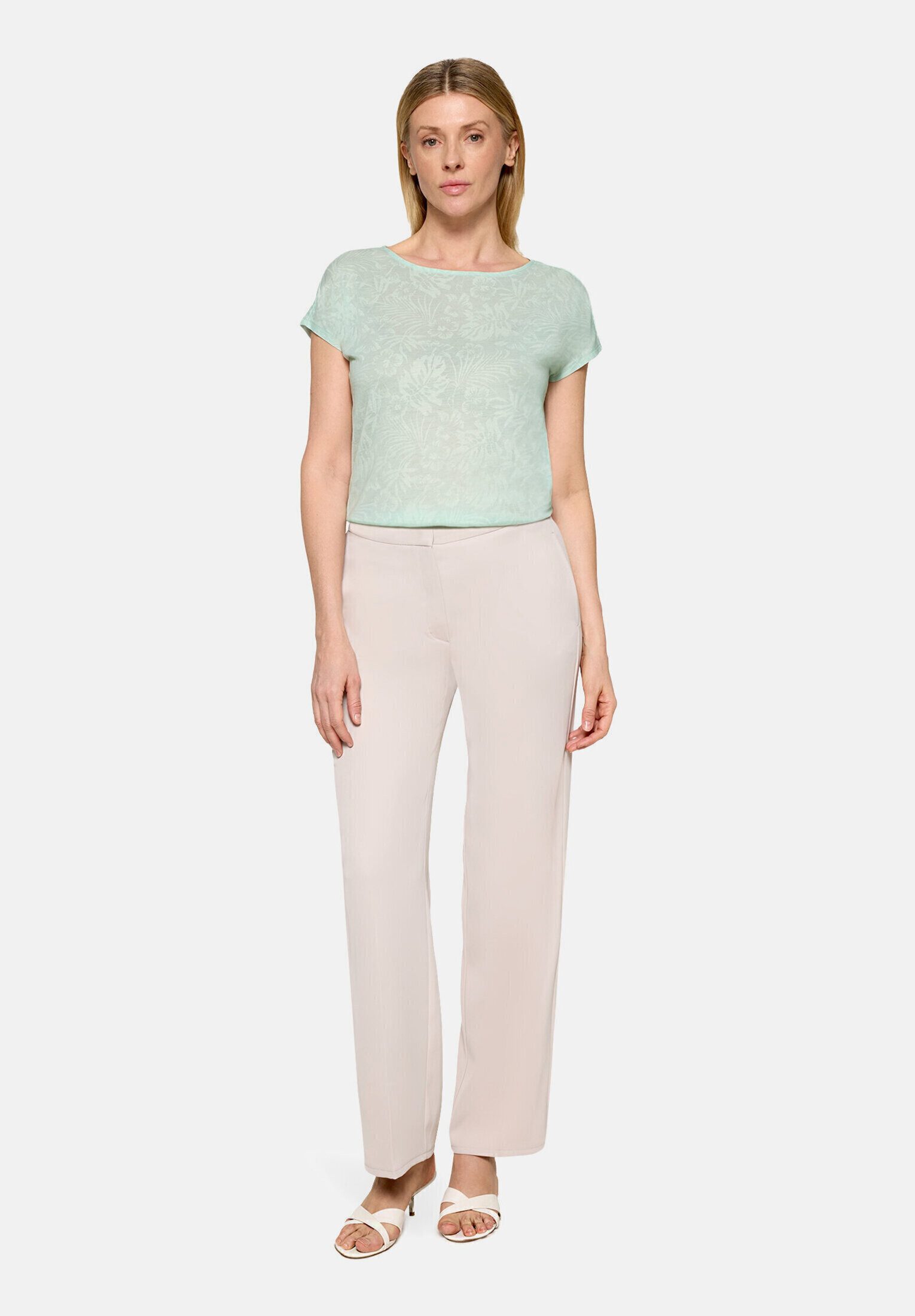 Betty Barclay Kurzarmshirt Damen mit Tunnelzug (1-tlg)