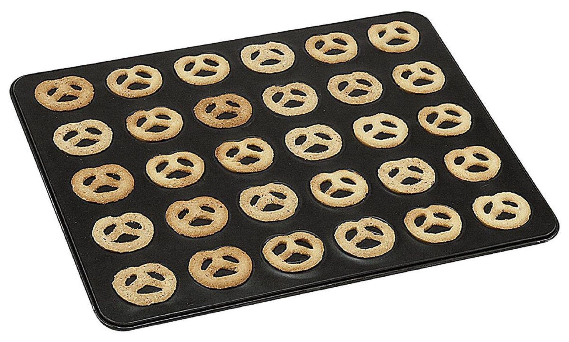 Backblech Brezel-Backblech, 42 x 32 cm