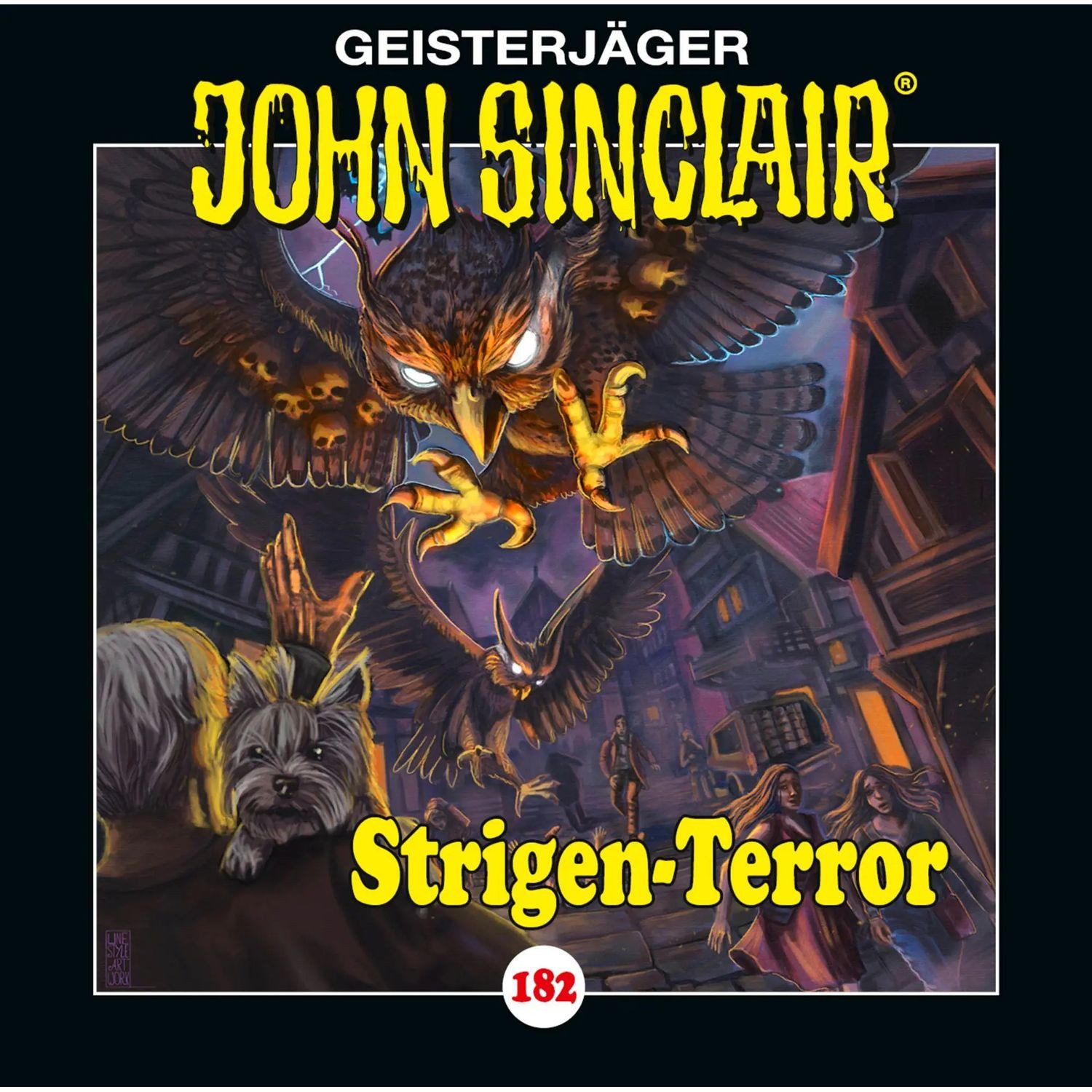 Hörspiel John Sinclair - Folge 182 - Strigen-Terror. Teil 2 von 2