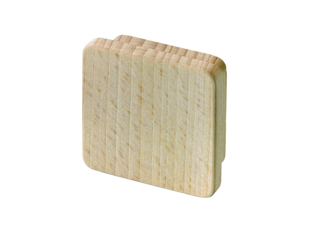 Hettich Мебельgriff Hettich Мебельgriff Buche 60,0 x 60,0 x 20,0 mm - 1