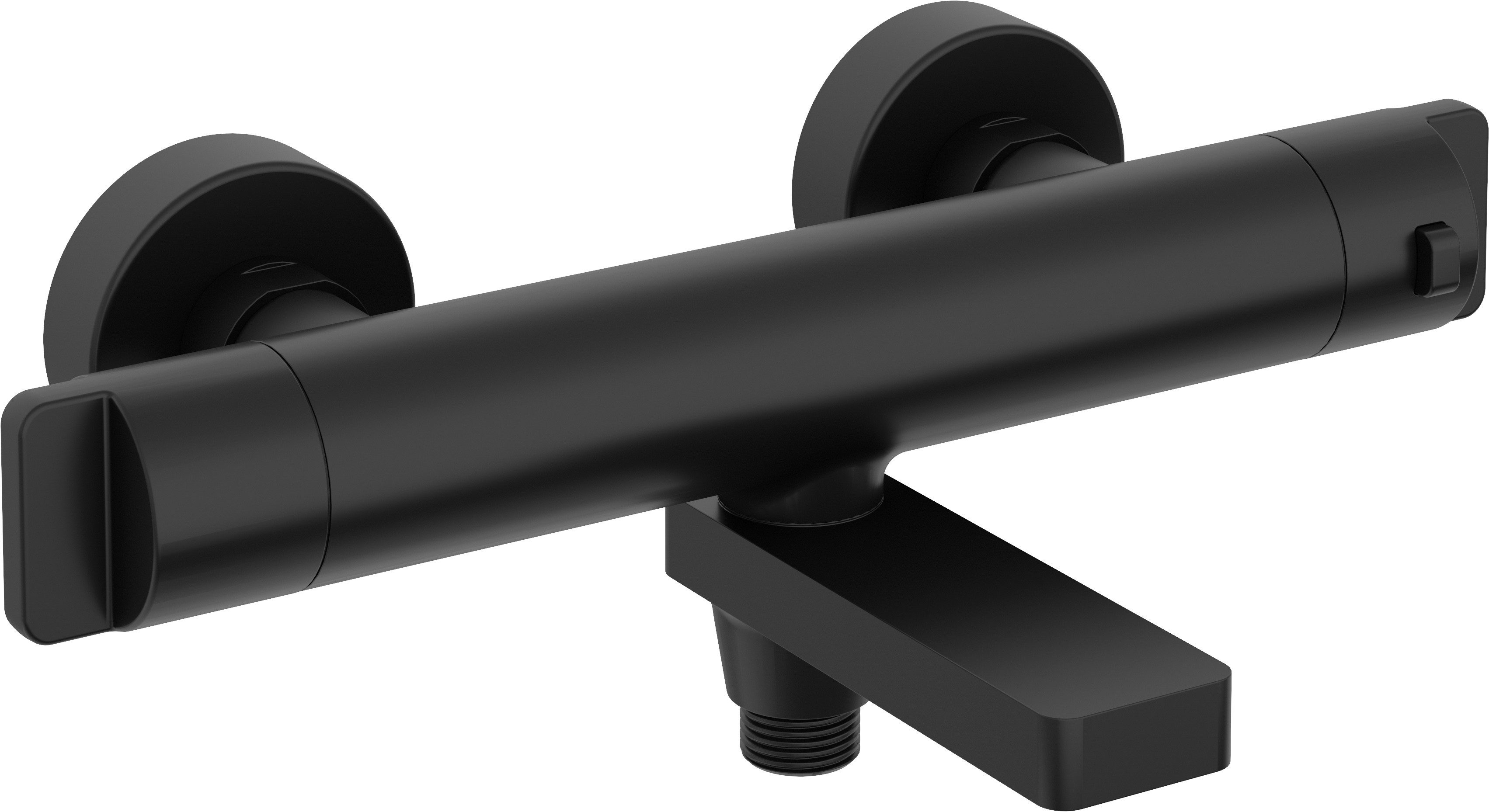 Deante Wannenarmatur Thermostatbatterie, Auslauf klappbar, ergonomische günstig online kaufen