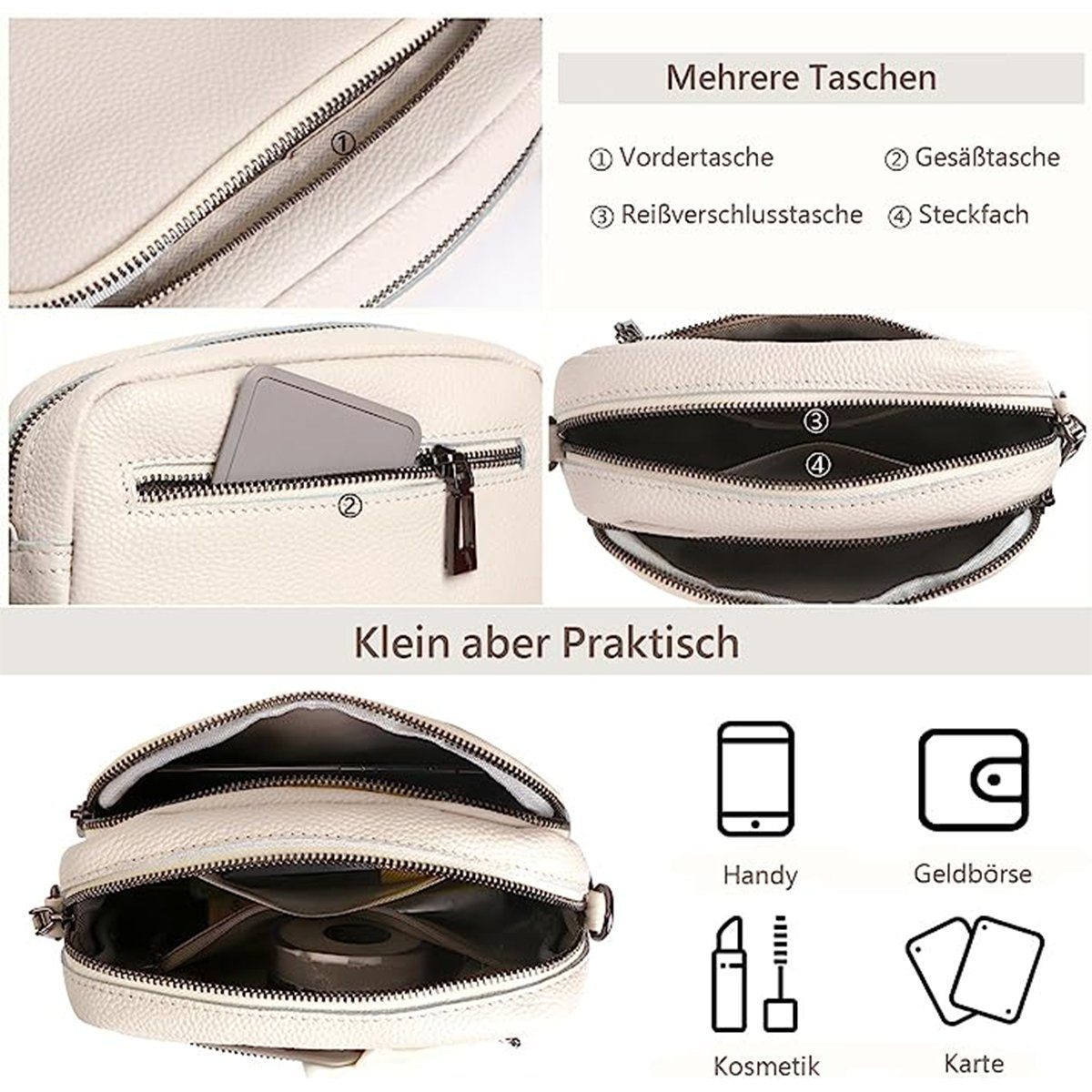 XDeer Handtasche Damen Handy Umhängetasche Crossbody günstig online kaufen