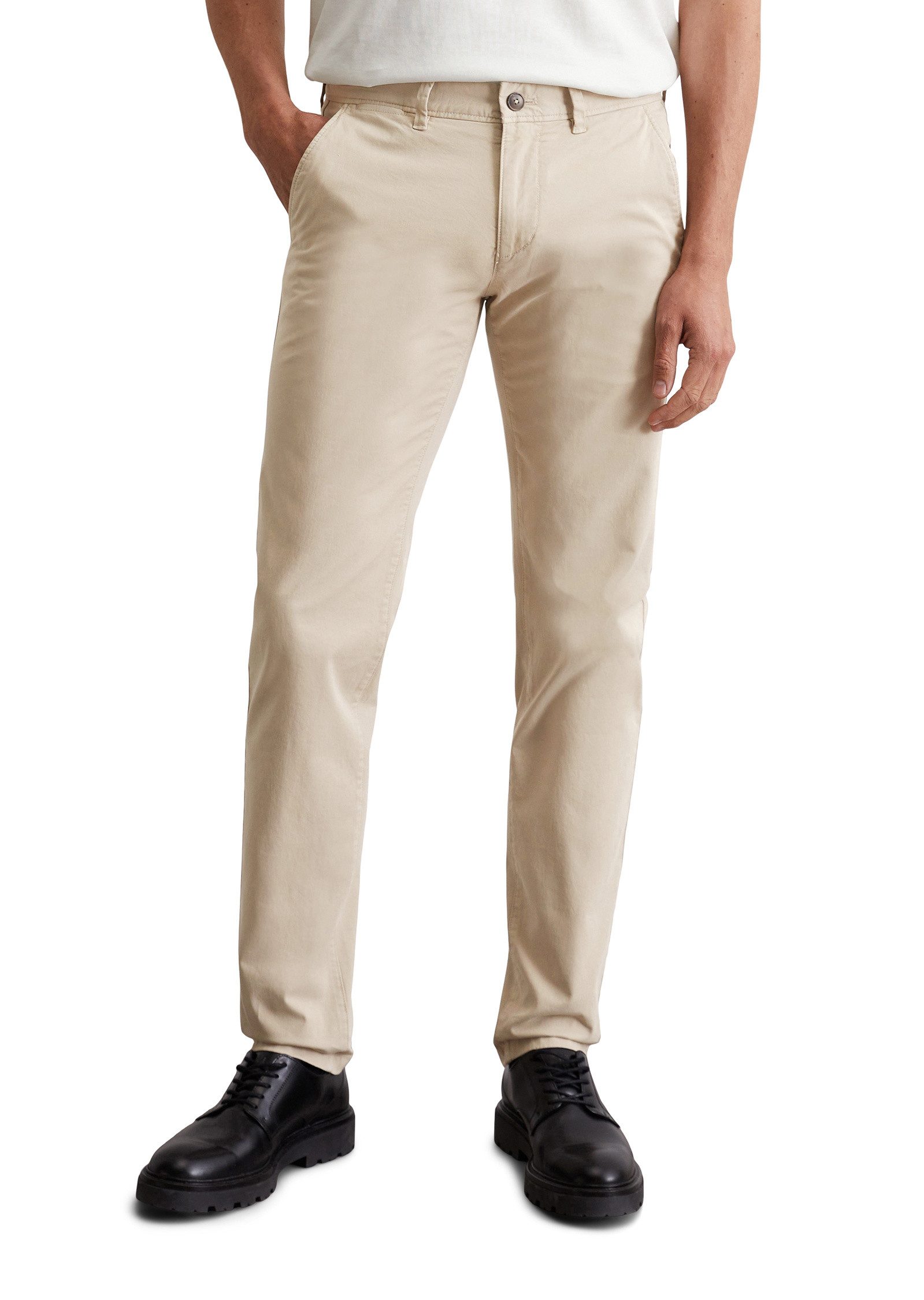 Marc O'Polo Chinohose aus Bio-Baumwoll-Mix günstig online kaufen