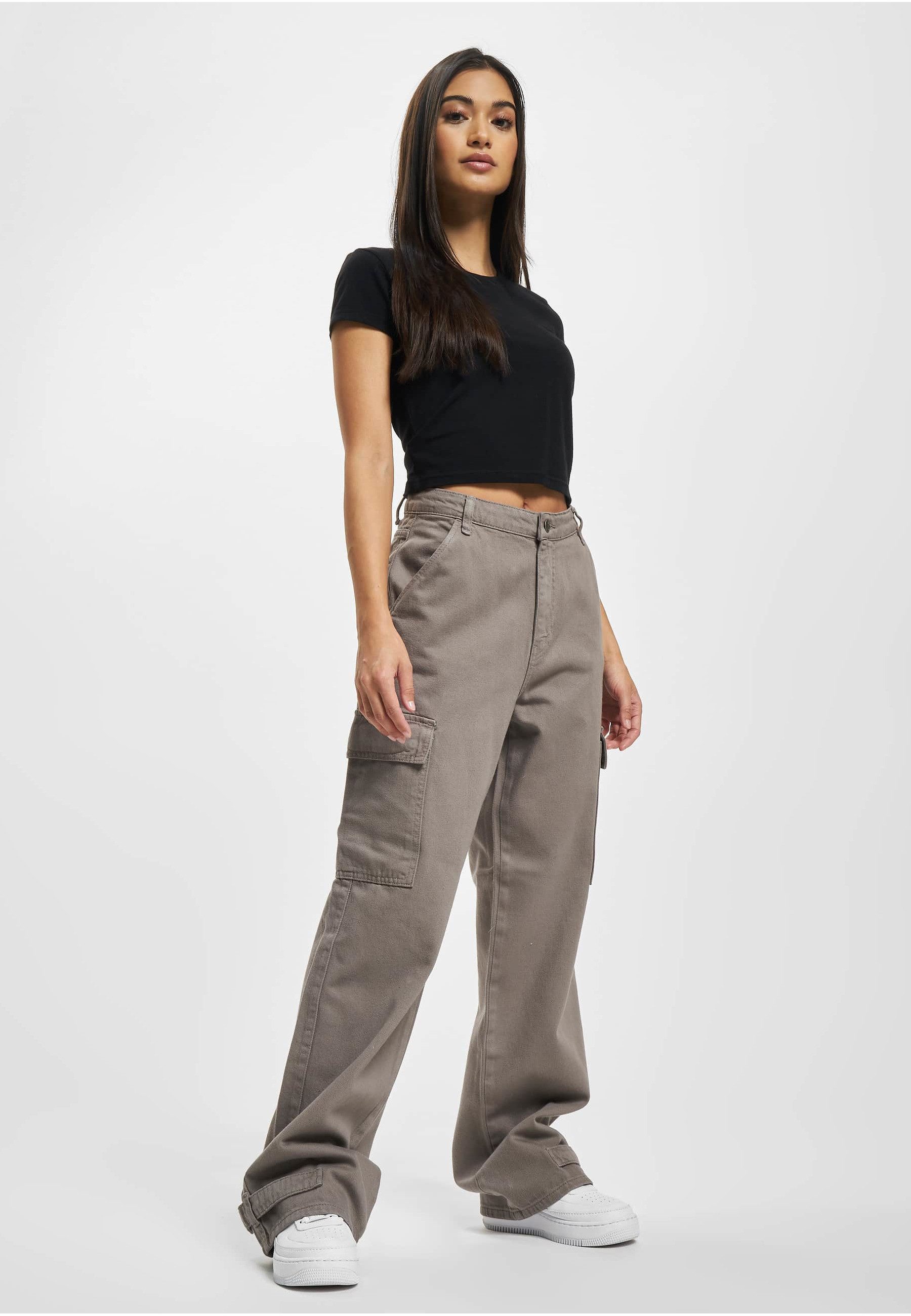 DEF Stoffhose DEF Damen DEF Cargo Pants (1-tlg)