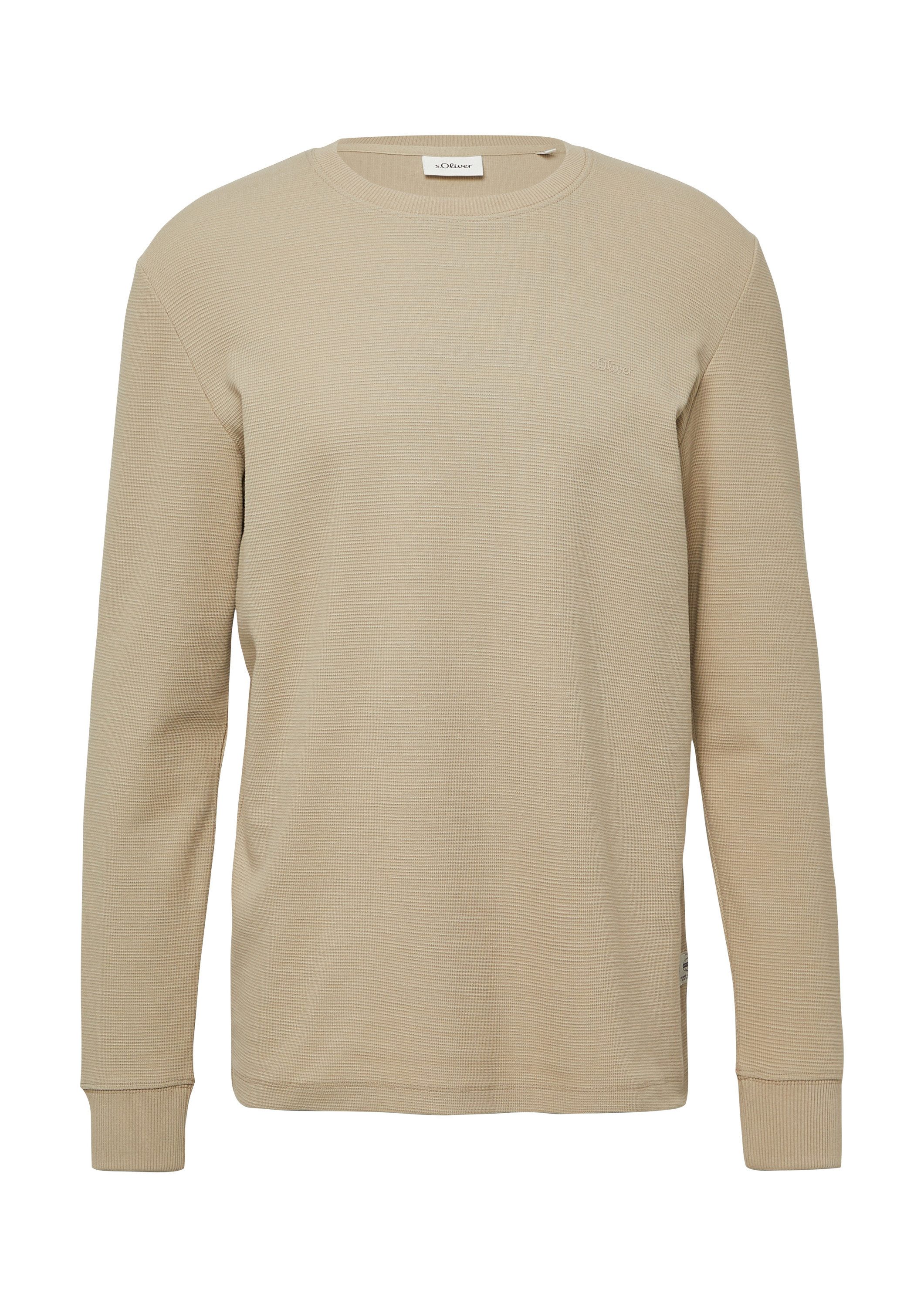 s.Oliver Langarmshirt T-Shirt T-Shirt