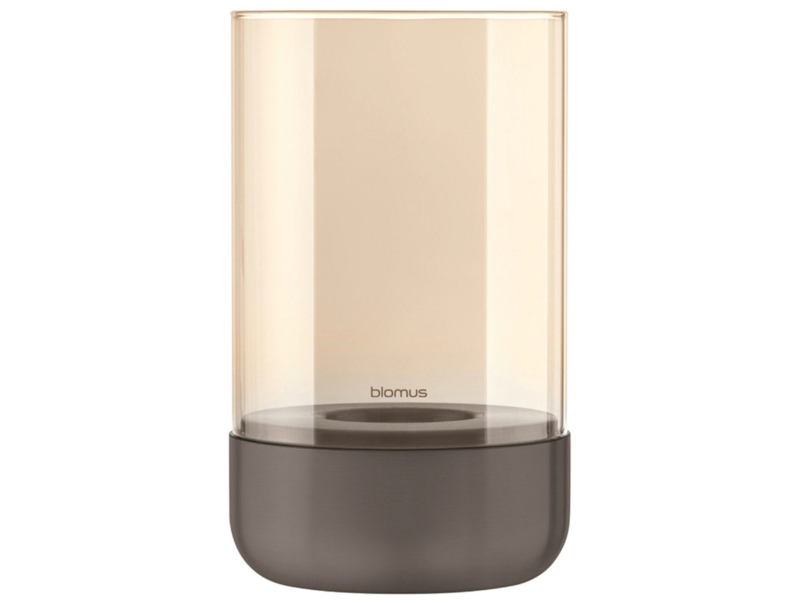 blomus Windlicht CALMA Windlicht burned metal M 12cm