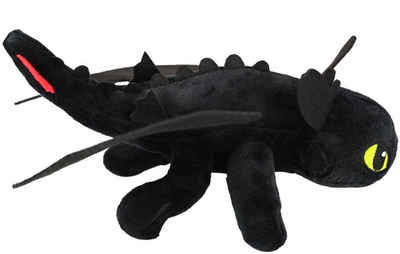 Wiztex Kuscheltier Drachen Drachenzähmen leicht gemacht, zahnlose Plüschfigur 28cm Plüsch