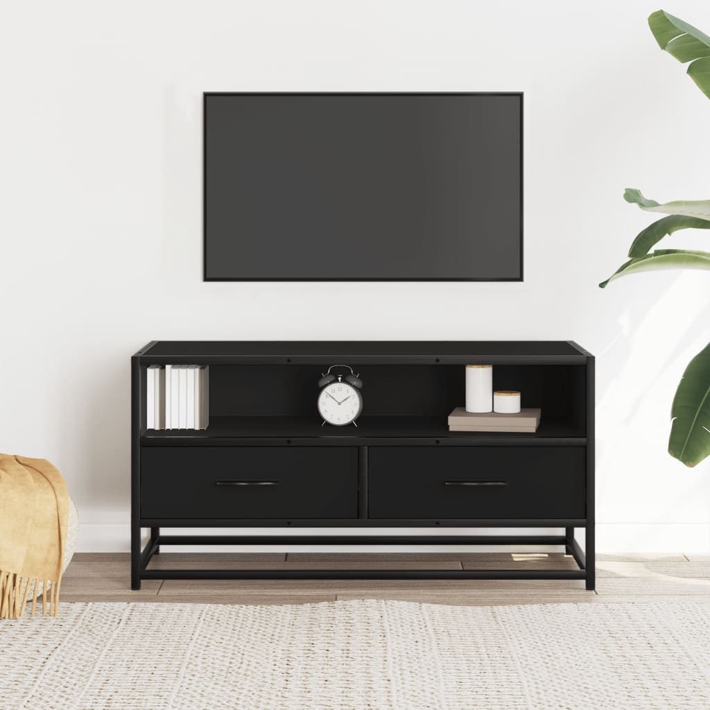 vidaXL TV-Schrank TV-Schrank Schwarz 80x34,5x40 cm günstig online kaufen