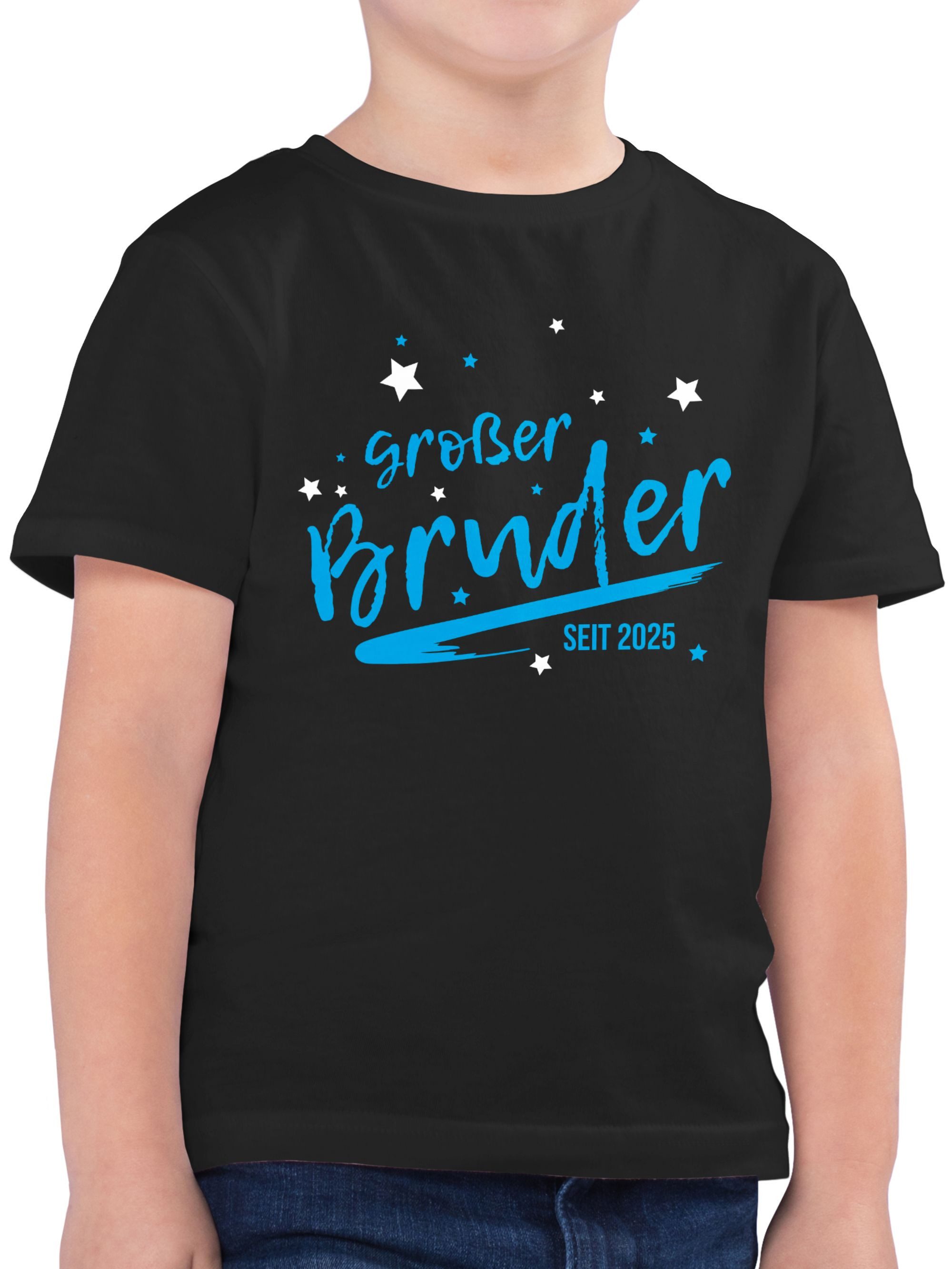T-Shirt Großer Bruder seit 2025 Sterne