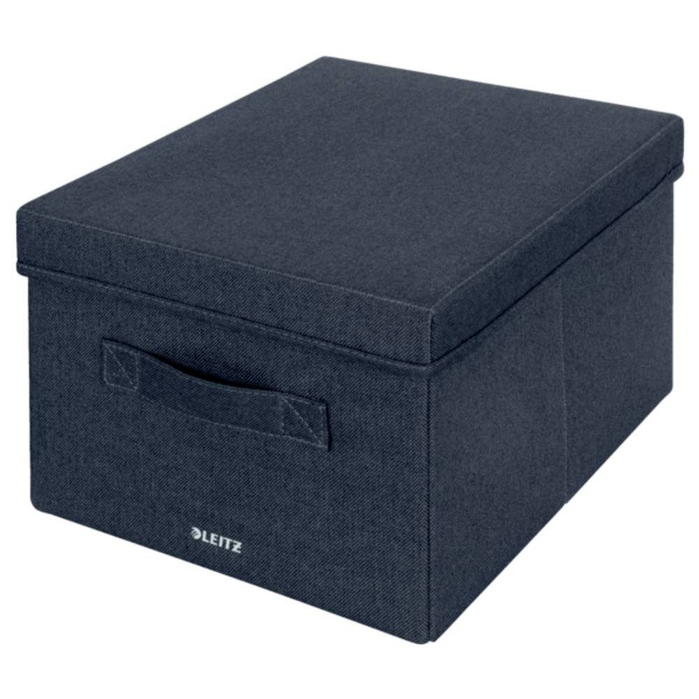 LEITZ Archivcontainer Aufbewahrungsbox 61440089 285 mm x 380 mm x 203 mm Stoff Blau 1 St.
