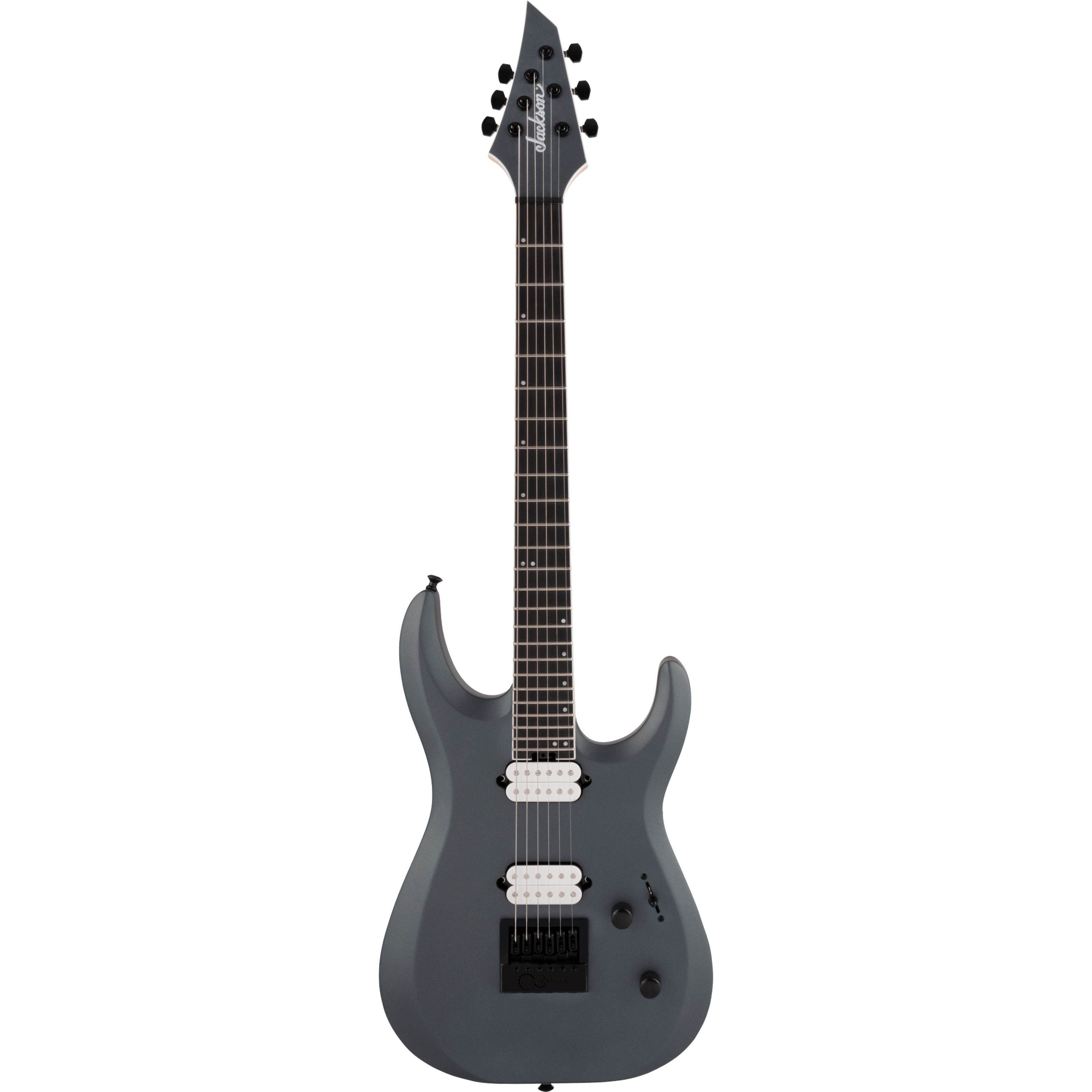 Jackson Spielzeug-Musikinstrument, Pro Series Dinky DK Modern EverTune 6 EB Satin Graphite - E-Gitarre