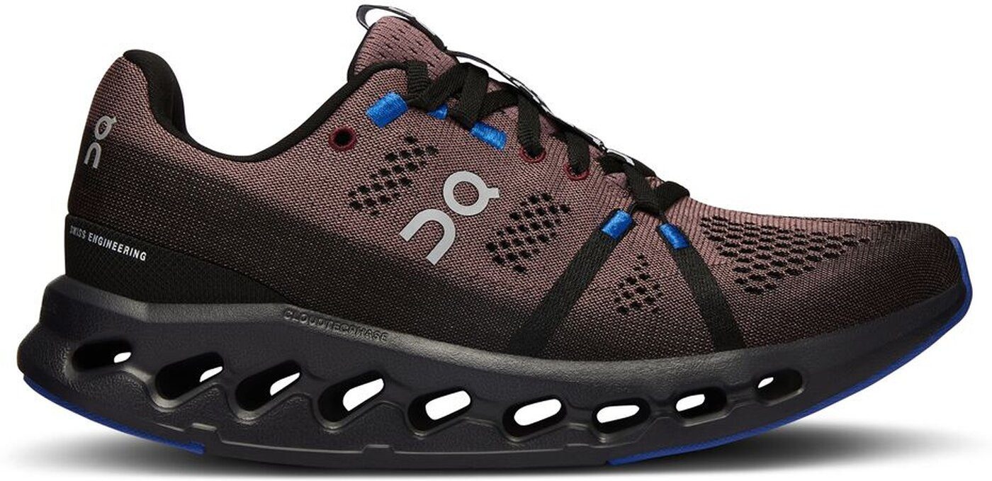 ON RUNNING Cloudsurfer Black, Cobalt Laufschuh