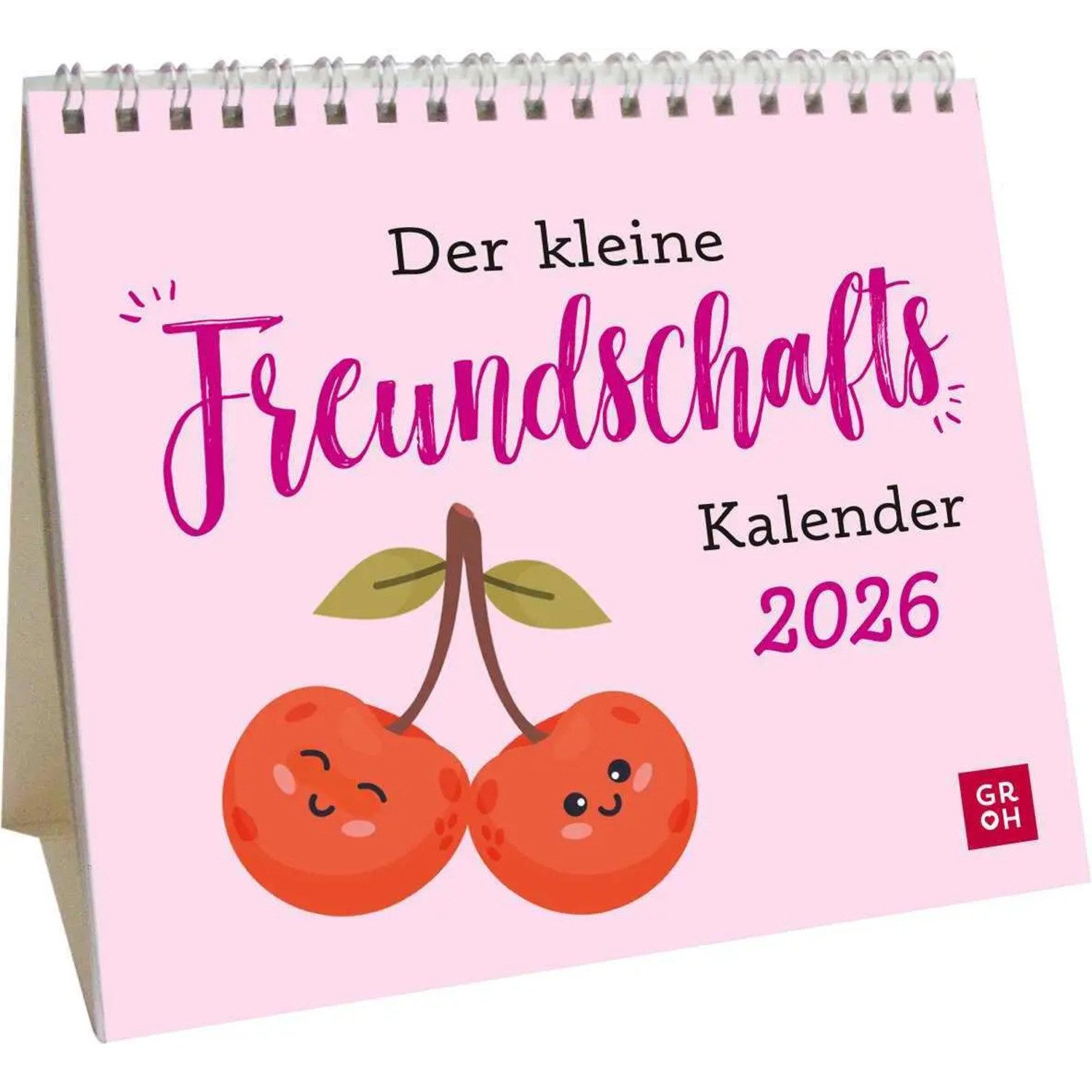 groh Verlag Monatskalender Mini-Kalender 2026: Der kleine Freundschaftskalender