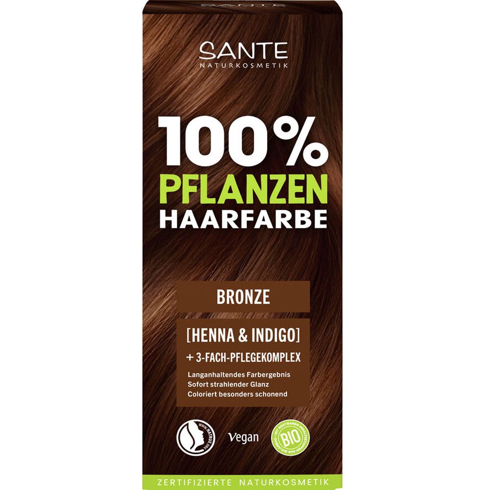 SANTE Haarfarbe Pflanzen BRONZE, 100 g