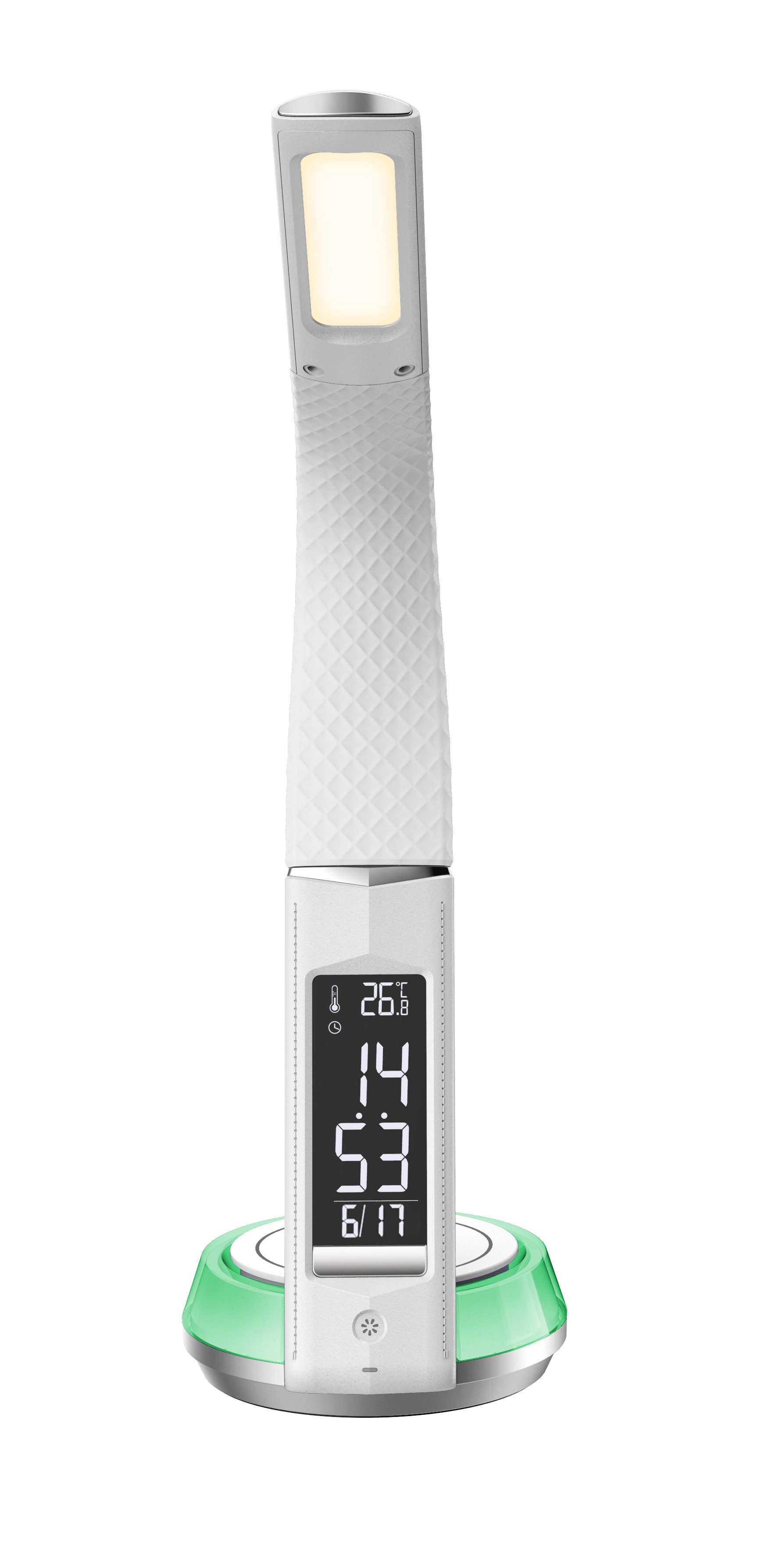 Northpoint LED Schreibtischlampe Tischlampe QI-Ladestation Dimmbar integrie günstig online kaufen