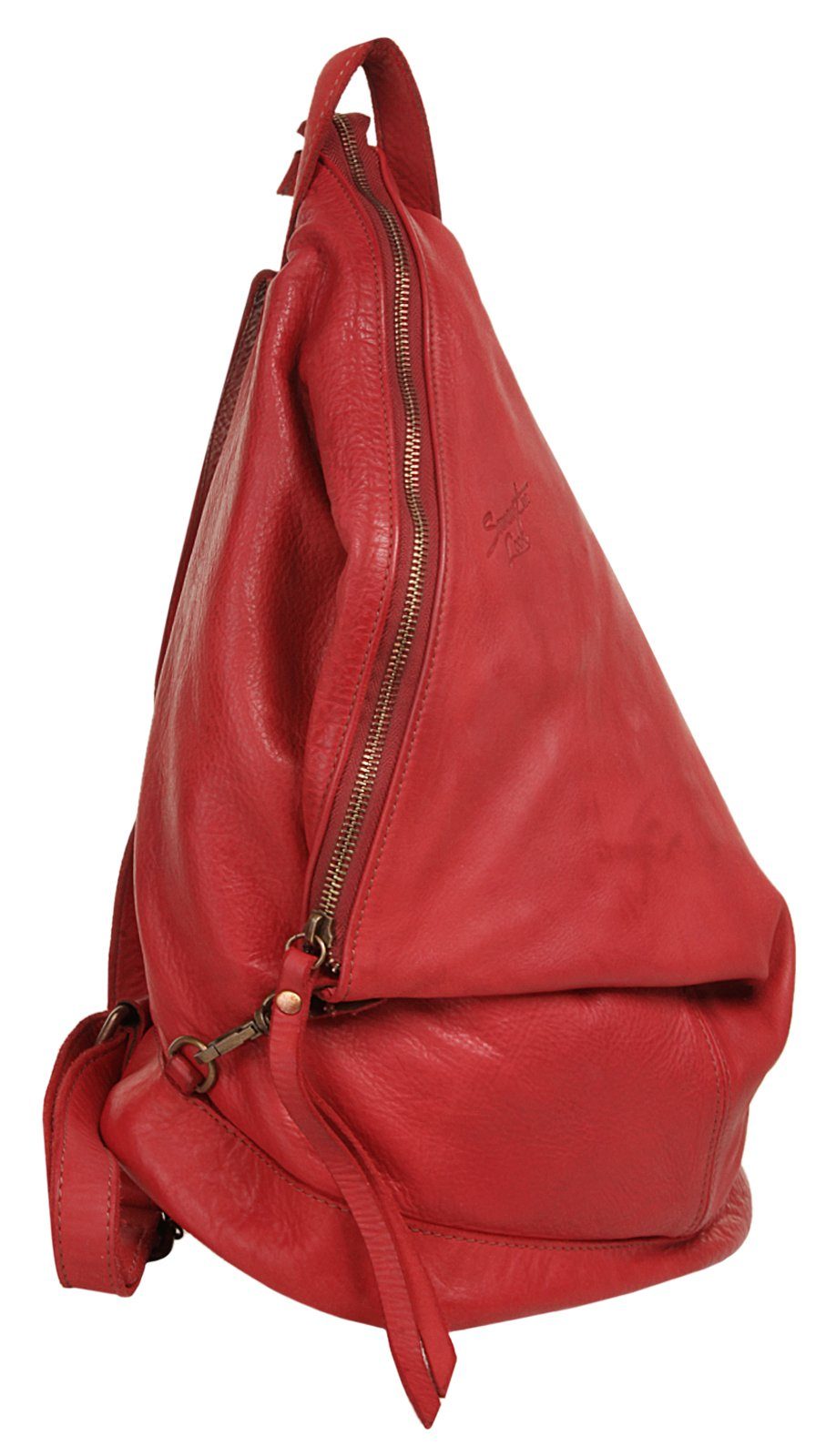 Samantha Look Cityrucksack, echt Leder, Made in Italy günstig online kaufen