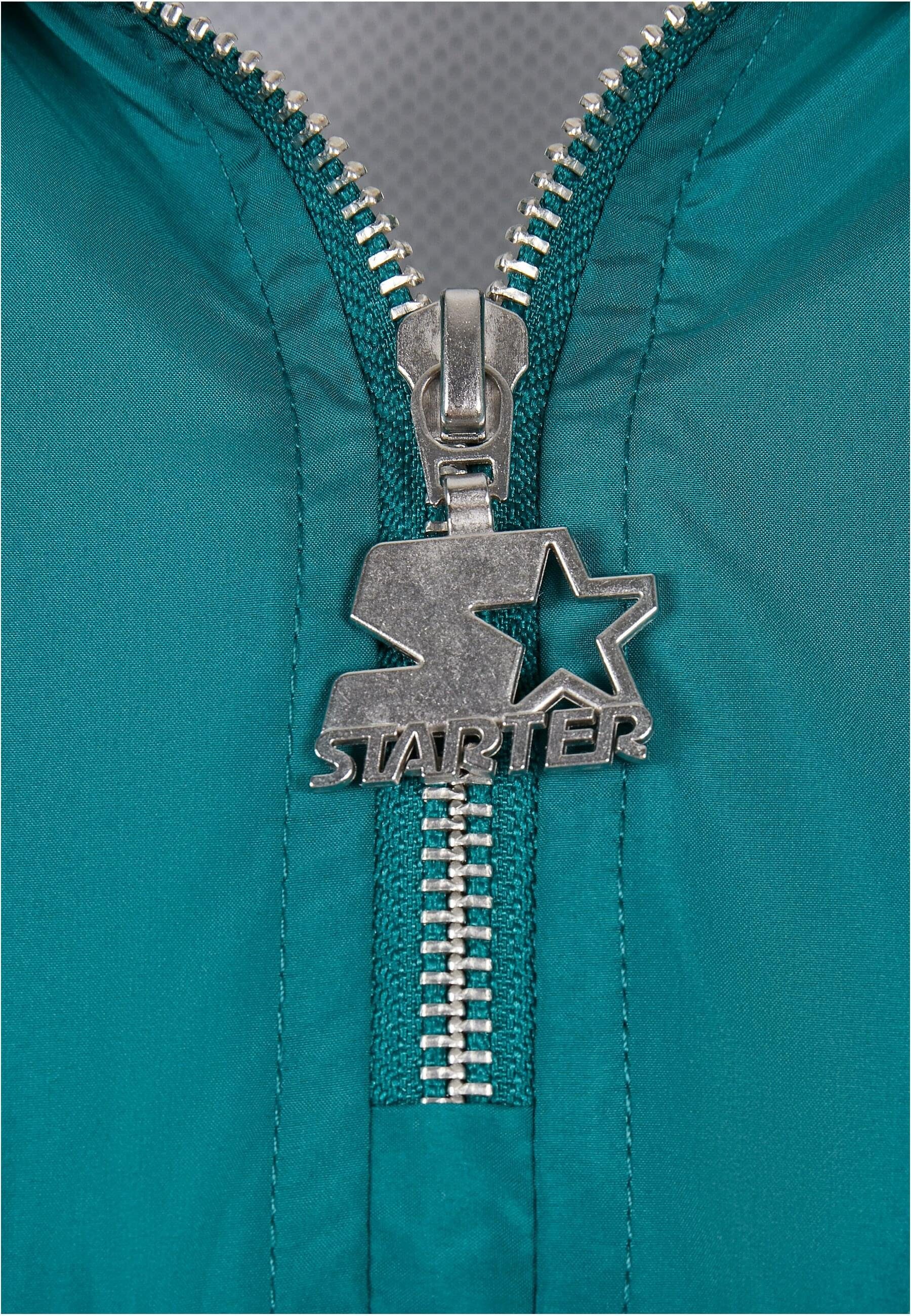Starter Outdoorjacke Jacket Starter (1-St) retrogreen/bluenight/white Herren Half Zip Retro