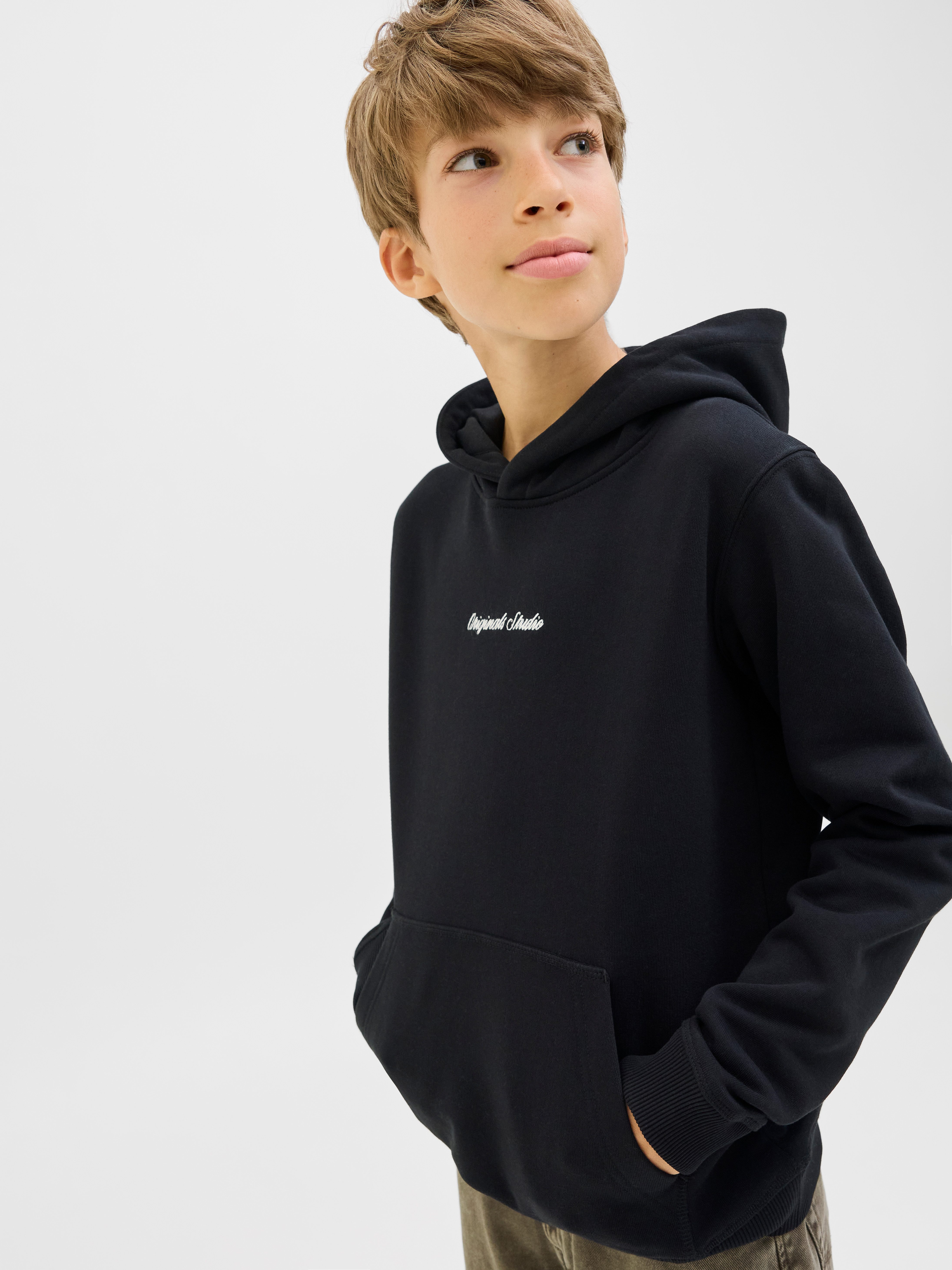 Jack & Jones Junior Kapuzensweatshirt JORNORREBRO EMB SWEAT HOOD NOOS JNR – Bild 2 von 5